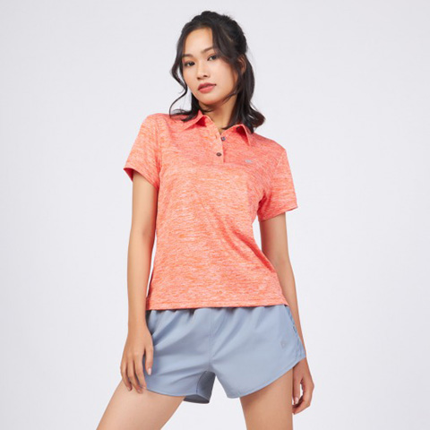 Áo Polo thể thao Nữ DRI-AIR vải hiệu ứng