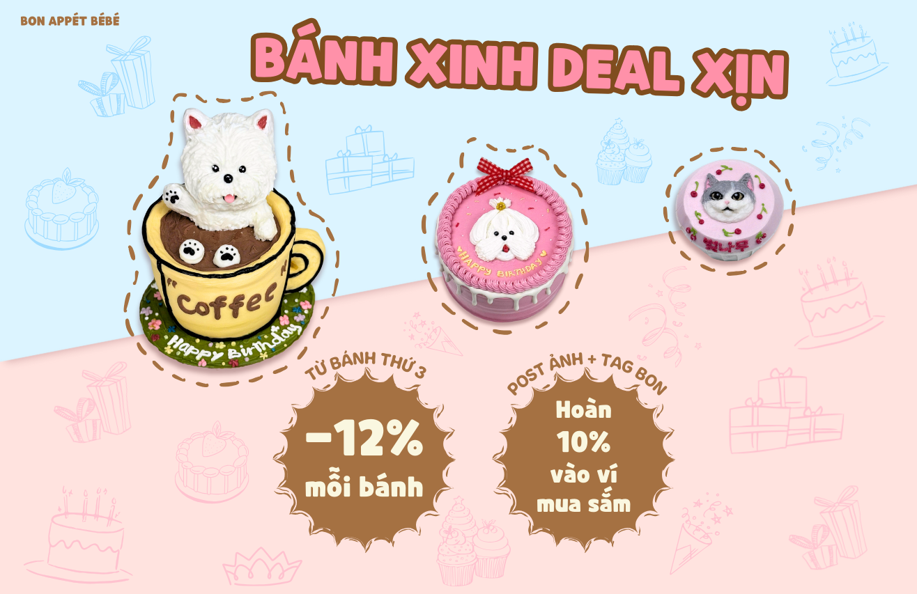 BÁNH XINH DEAL XỊN
