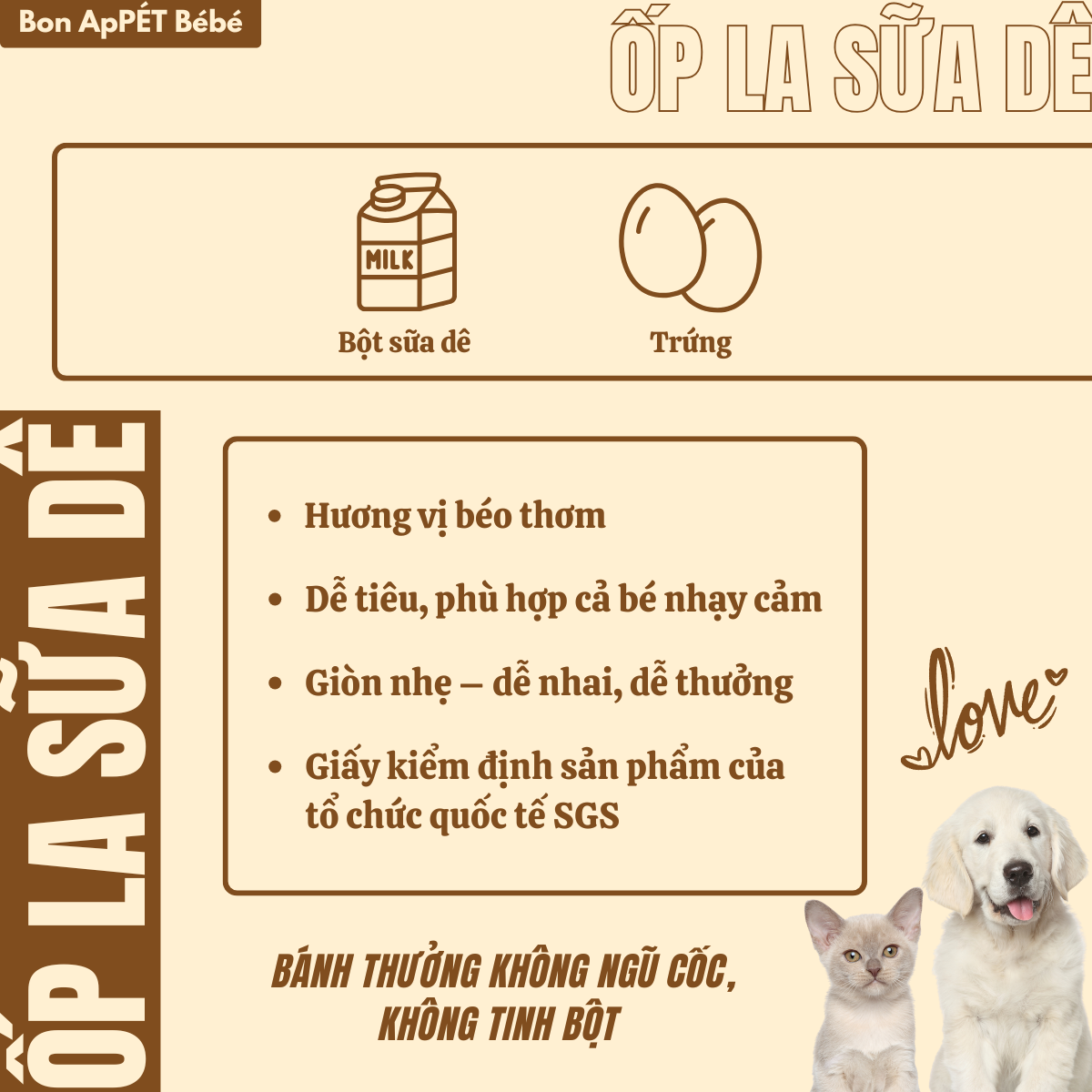 ỐP LA SỮA DÊ