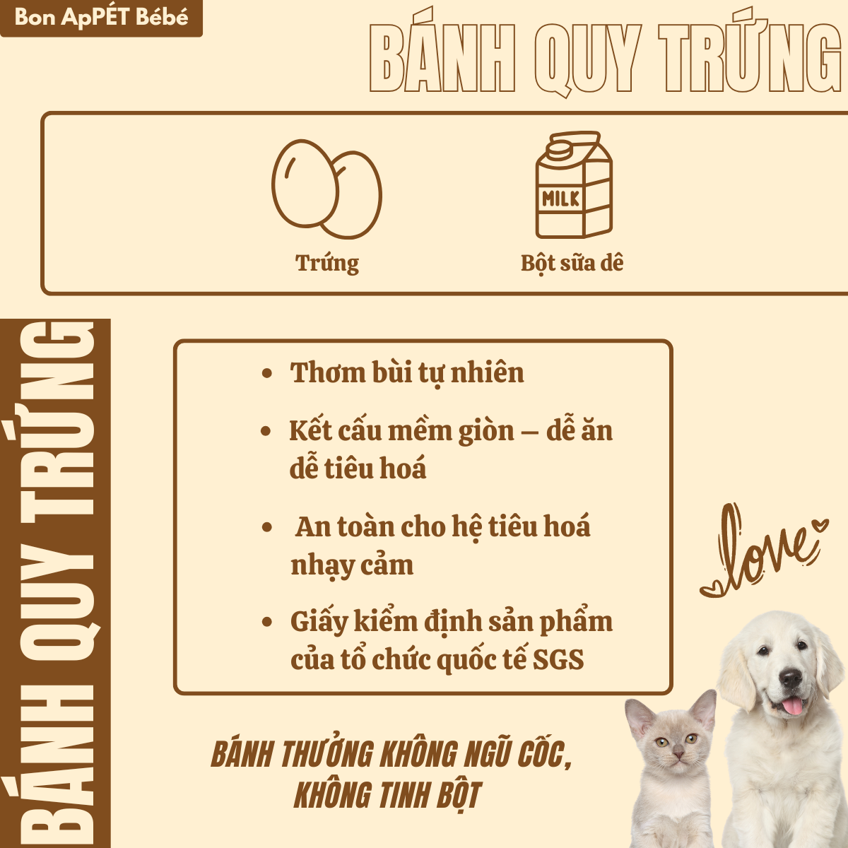 BÁNH QUY TRỨNG
