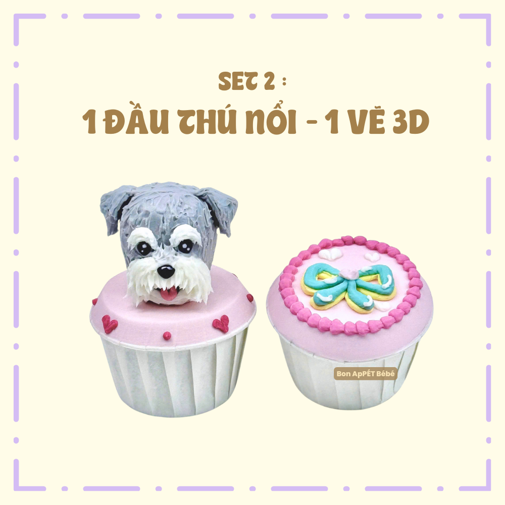 CUPCAKE CHO THÚ CƯNG