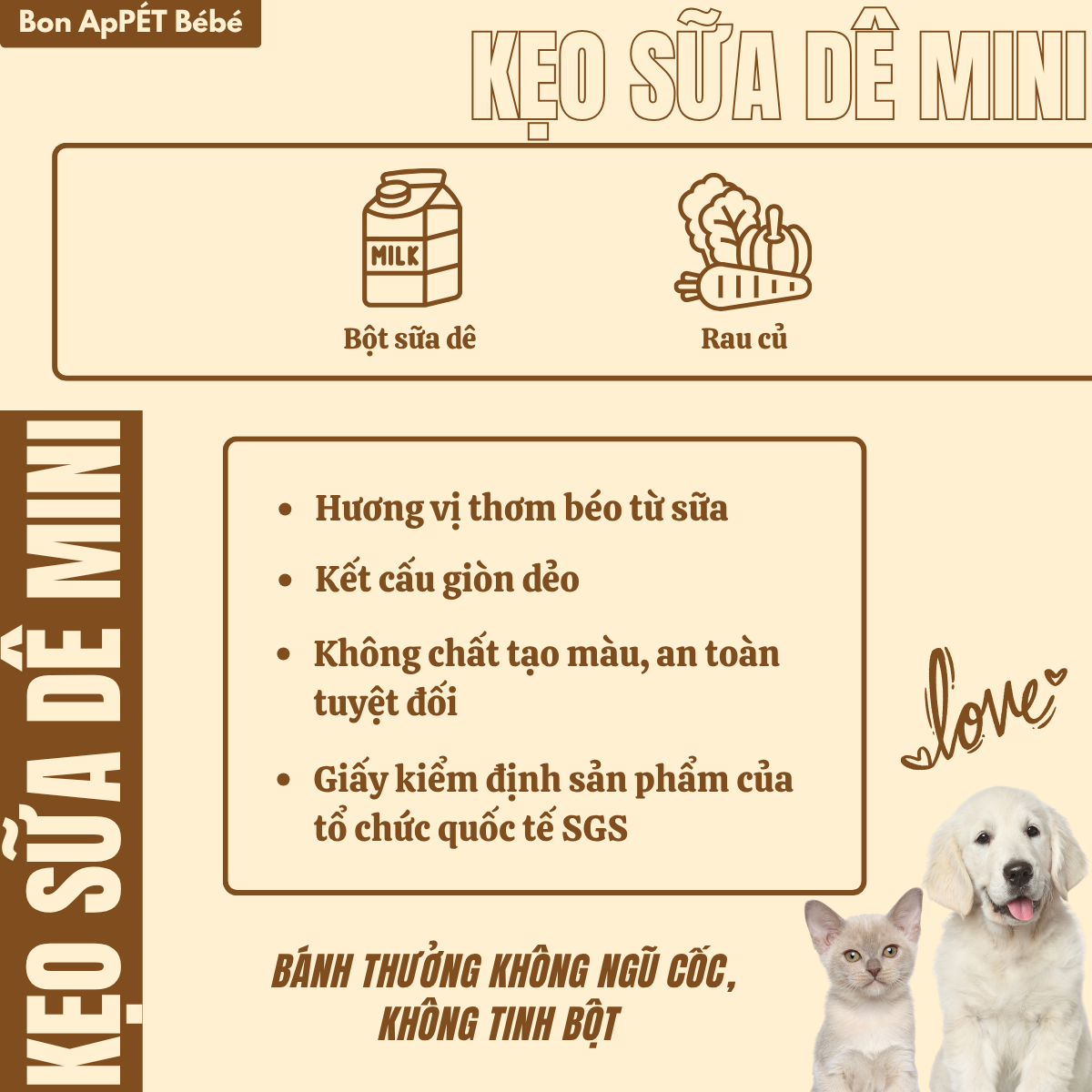 Kẹo Sữa Dê Mini