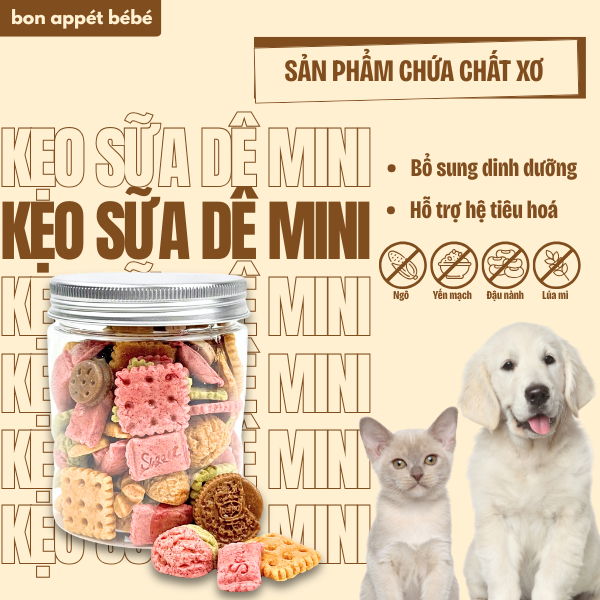 Kẹo Sữa Dê Mini