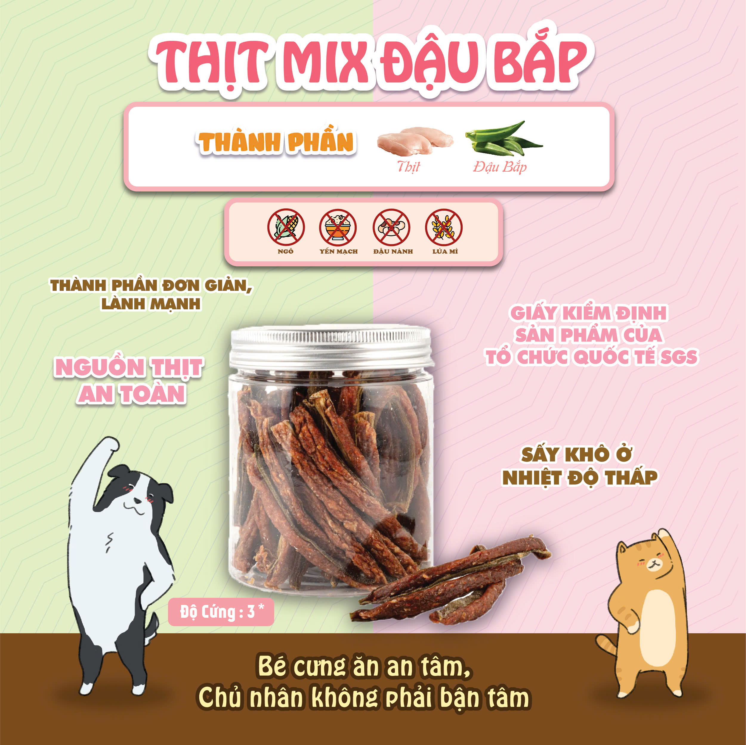 [ SẢN PHẨM TRẢI NGHIỆM] Thịt Mix Đậu Bắp