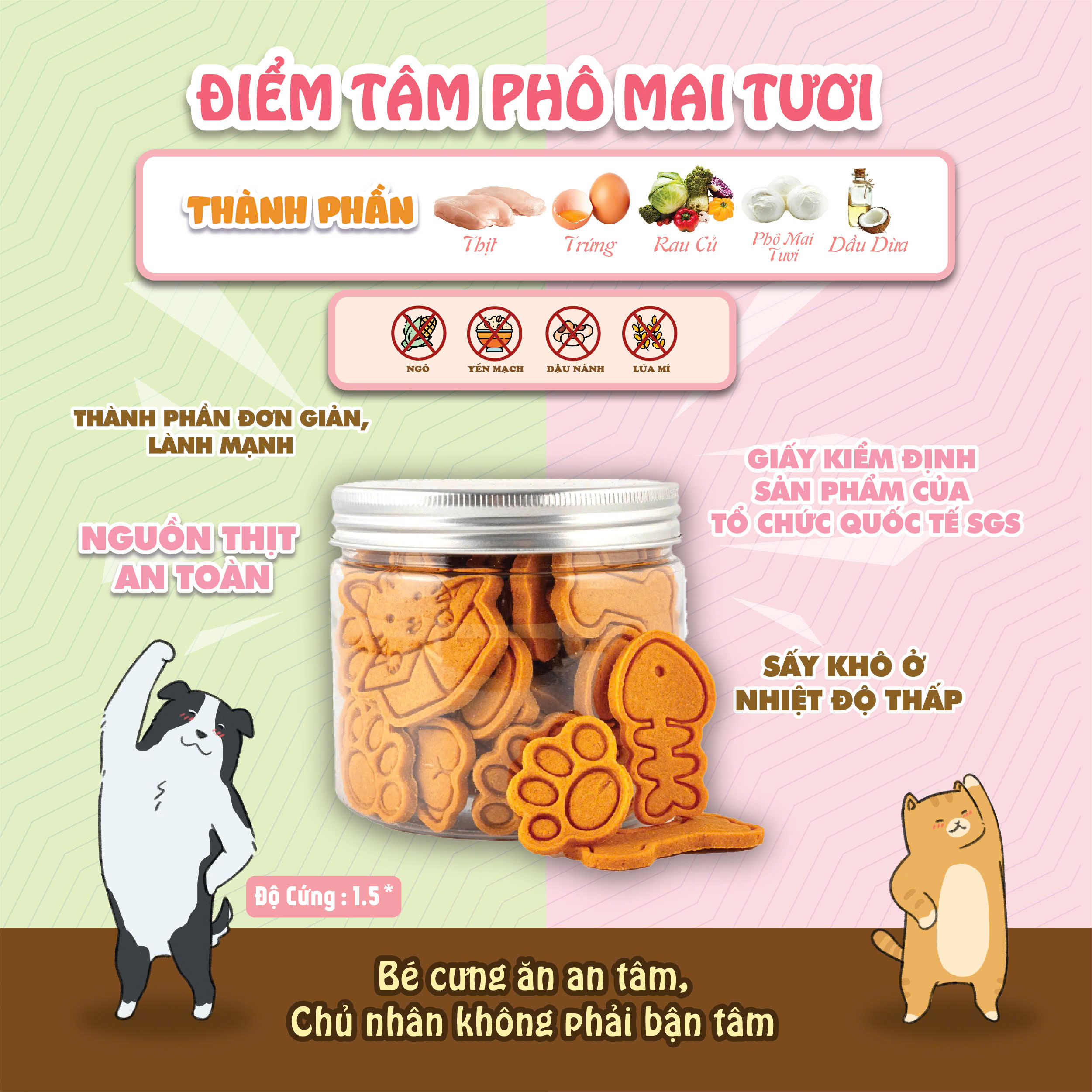 [SẢN PHẨM TRẢI NGHIỆM] Bánh điểm tâm phô mai tươi