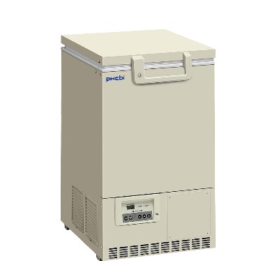 Tủ đông âm sâu -80oC, 84 Lít, Model: MDF-C8V1-PE, Hãng: PHCBi / Nhật Bản