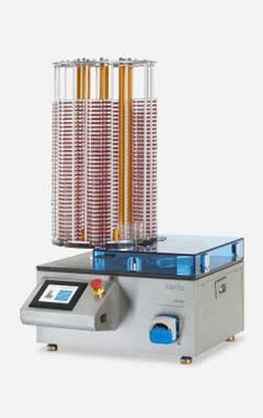 Thiết bị phân phối môi trường tự động cho đĩa petri. Model: CAR-MP-280/90