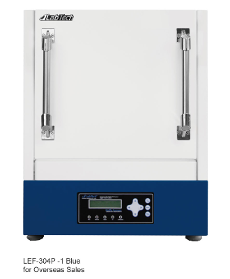 Lò nung thí nghiệm 1200oC dung tích 4 lít cửa mở trượt lên Labtech LEF-304P-2