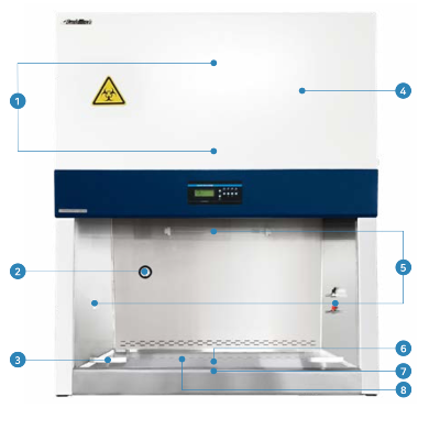 Tủ an toàn sinh học cấp II (loại A2) LCB-0123B-A2, Labtech - Hàn Quốc