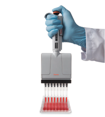 Micropipette F1-ClipTip™ 8 kênh dải thể tích 10-100 μL, Code: 4661130N, Hãng: Thermo Scientific 