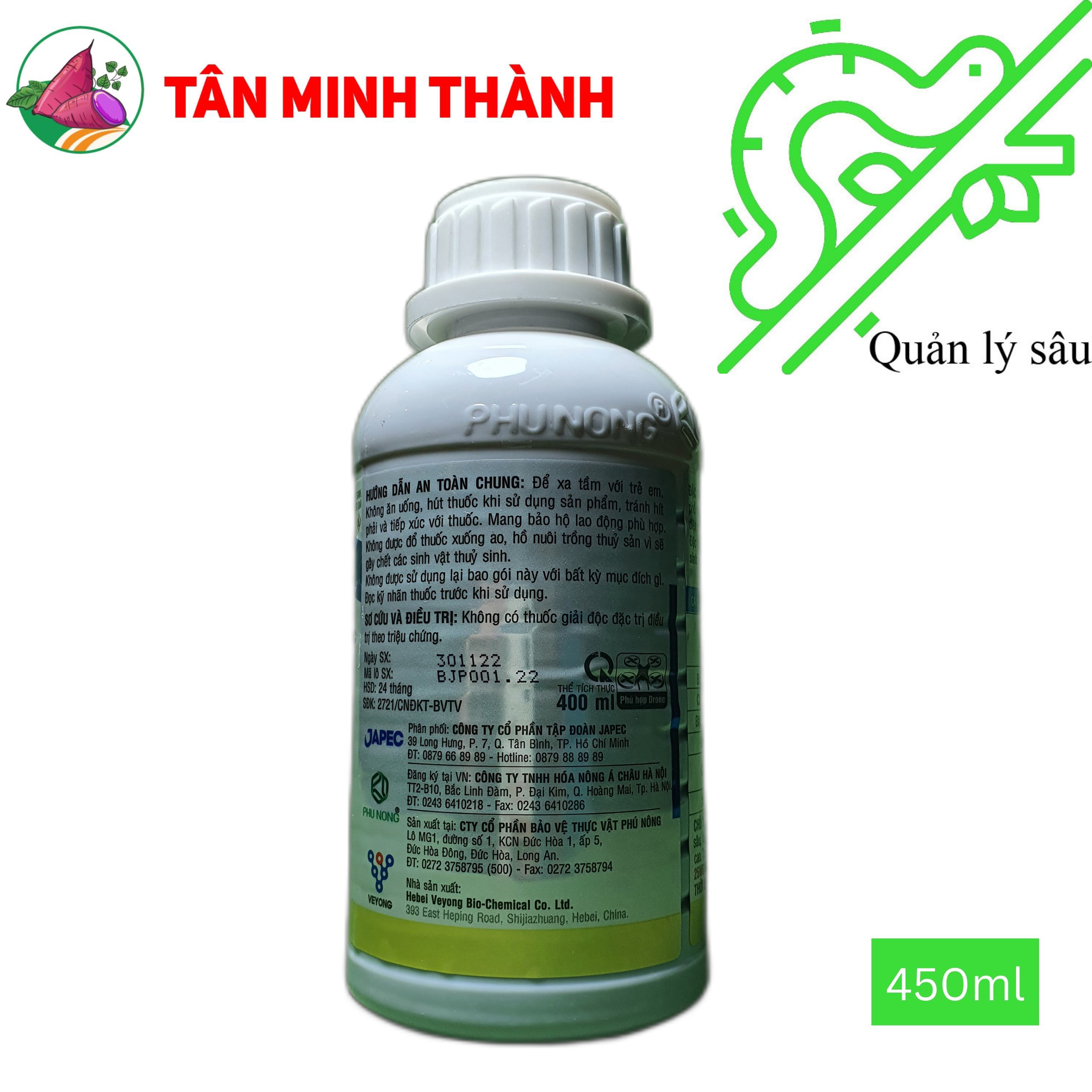 Abatox 3.6Ec Quản Lý Bọ Trĩ, Sâu Ăn Bông, Nhện Đỏ, Nhện Gié, Sâu Vẽ