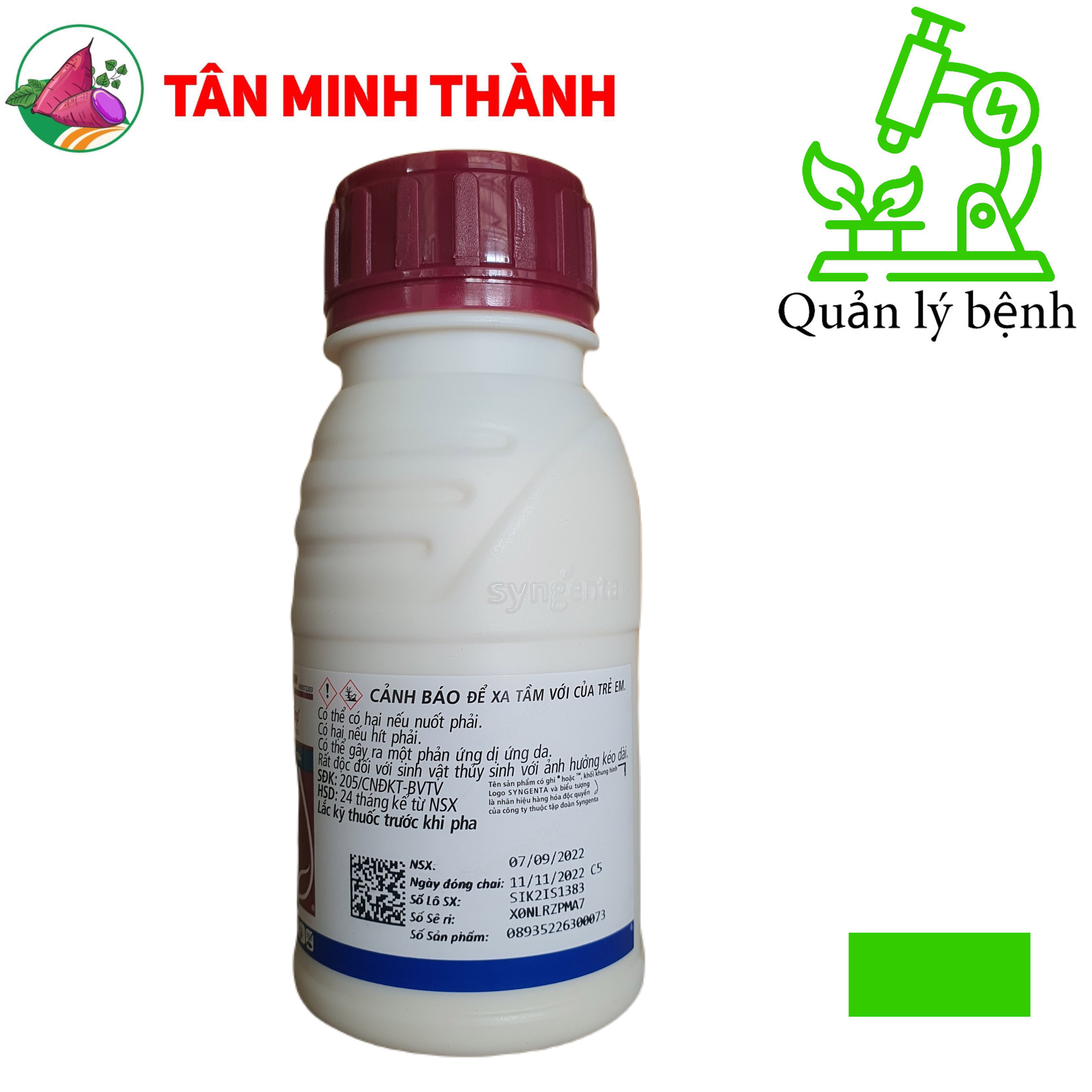 Amistar Top 325SC - Syngenta - Thuốc trừ bệnh lem lép hạt, đạo ôn lúa, khô vằn, đốm lá, phấn trắng, chết cây con, thán thư, rỉ sắt, khô nứt vỏ