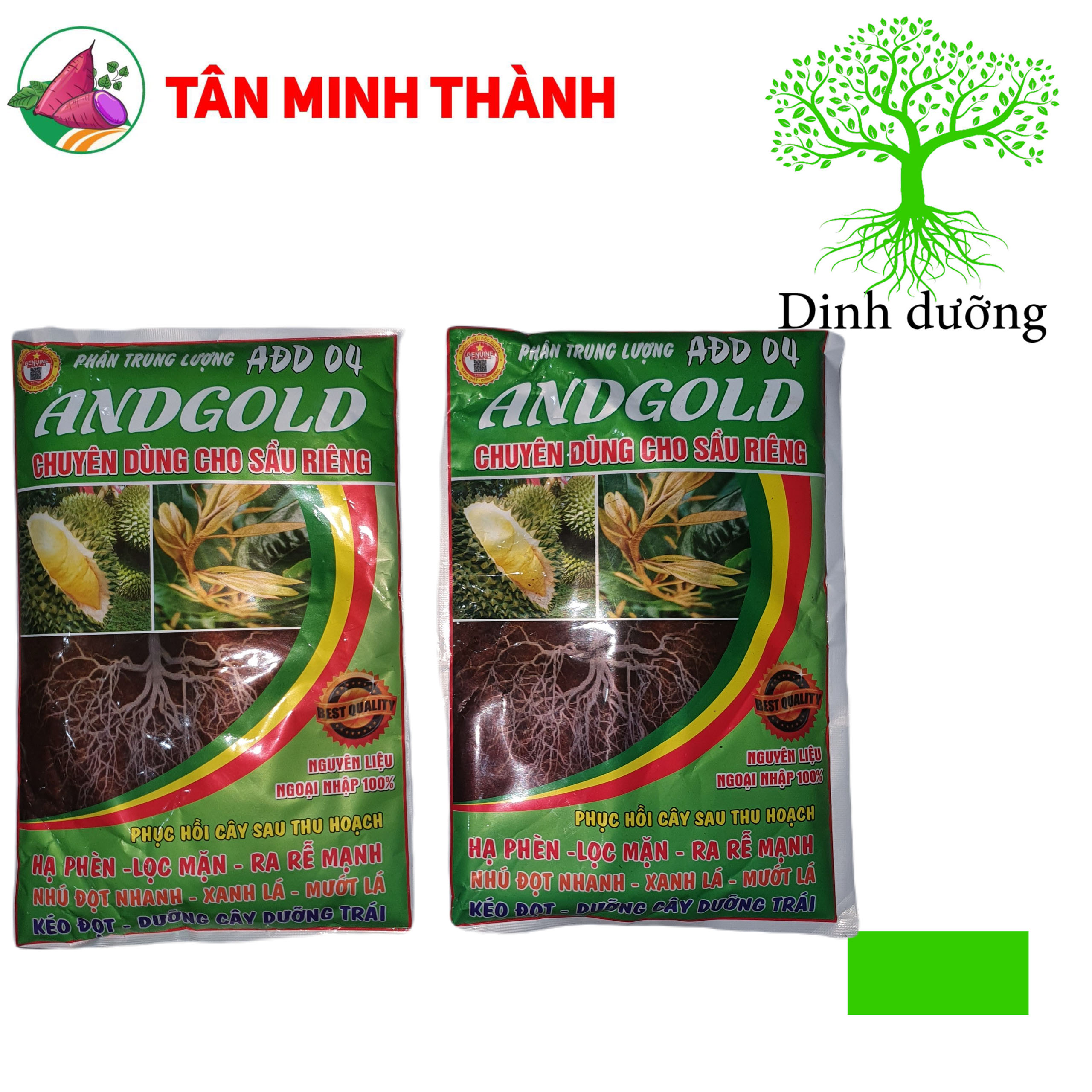 AND GOLD - Thuốc hạ phèn, giải độc hữu cơ, ra rễ mạnh, nhú đọt nhanh, kéo đọt