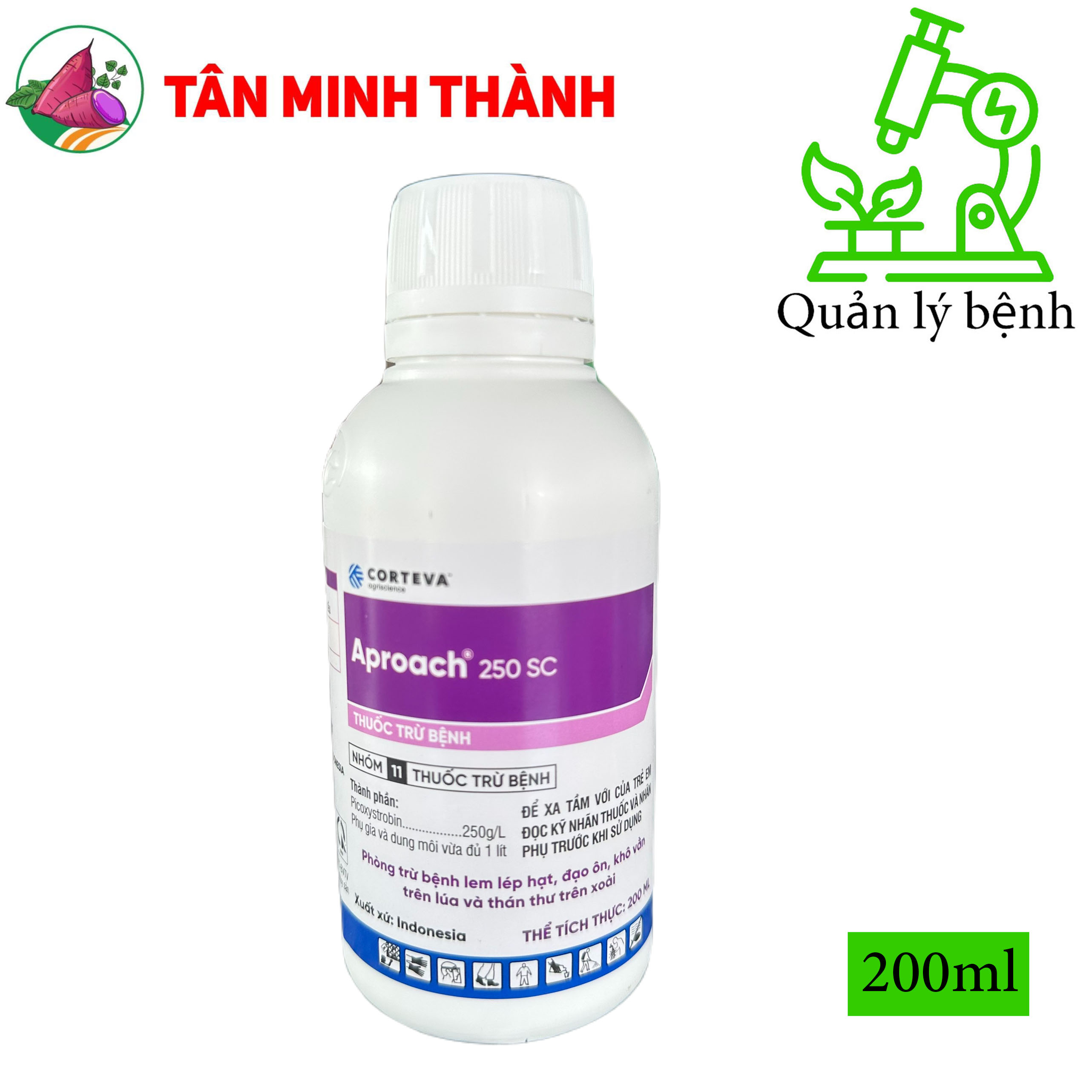 Aproach 250SC - Thuốc trừ bệnh lem lép hạt, đạo ôn, khô vằn, thán thư