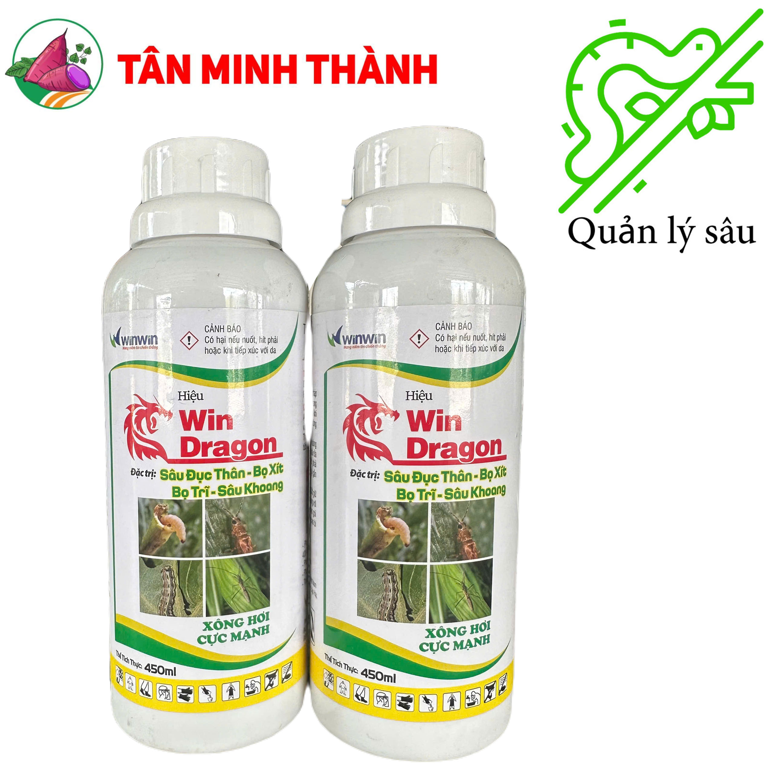 Arriphos 40EC Win Dragon - Thuốc trừ bọ xít, sâu khoang, sâu đục thân, bọ trĩ