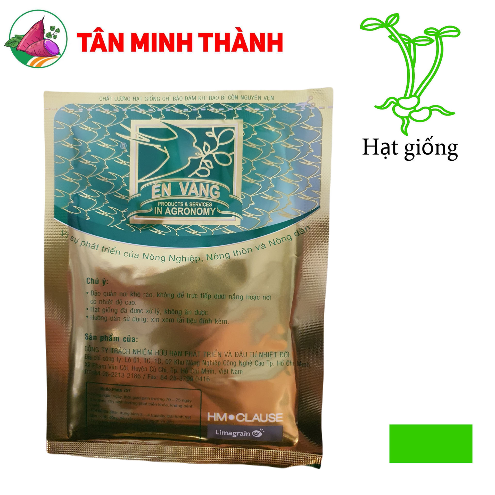 Bí Đỏ Hồ Lô PLATO 757 - Hạt giống Én Vàng