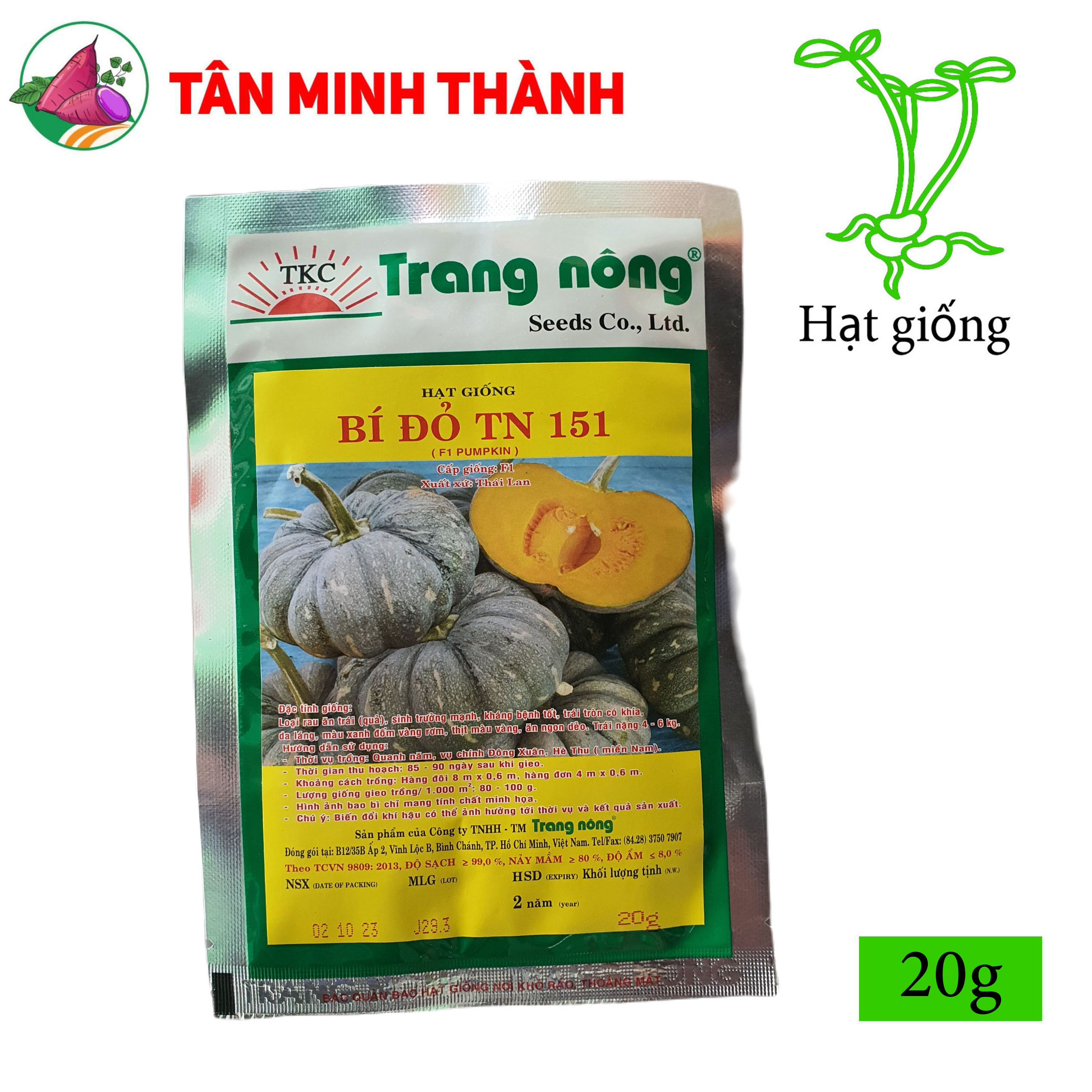 Bó Rợ Tròn TN 151 - Hạt giống Trang Nông