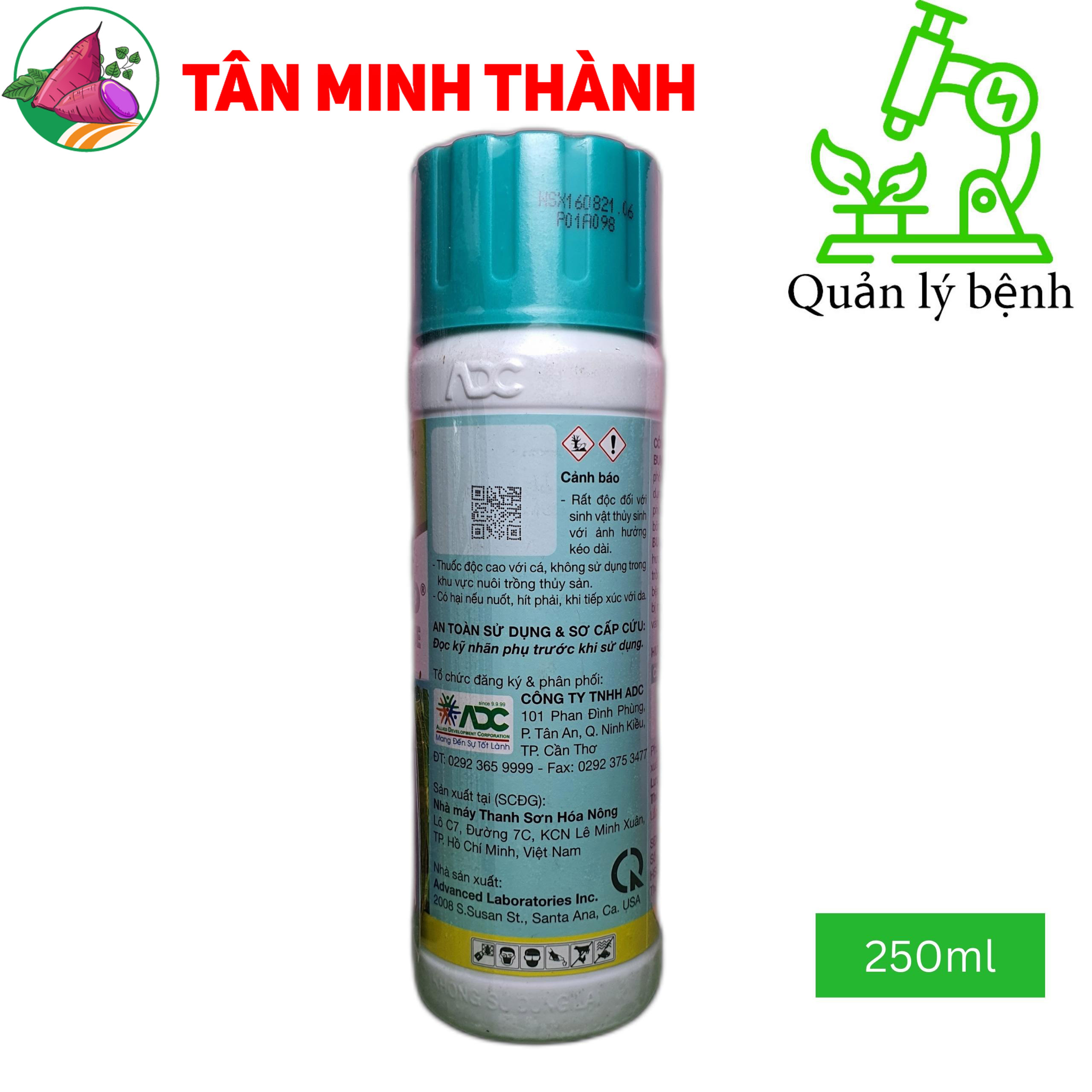 Bump Gold ADC 40SE - Thuốc đặc trị đạo ôn lá, đạo ôn cổ bông, lem lép hạt, thối cổ gié trên lúa