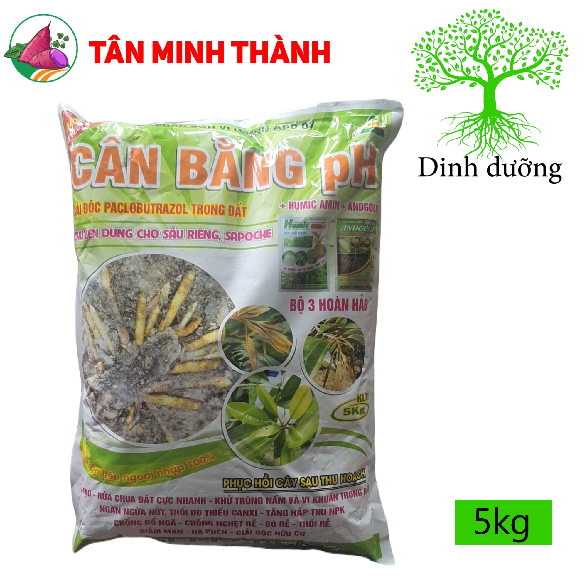 Cân Bằng pH - Thuốc giải độc Paclobutrazol, hạ phèn, khử trùng nấm và vi khuẩn, giảm mặn