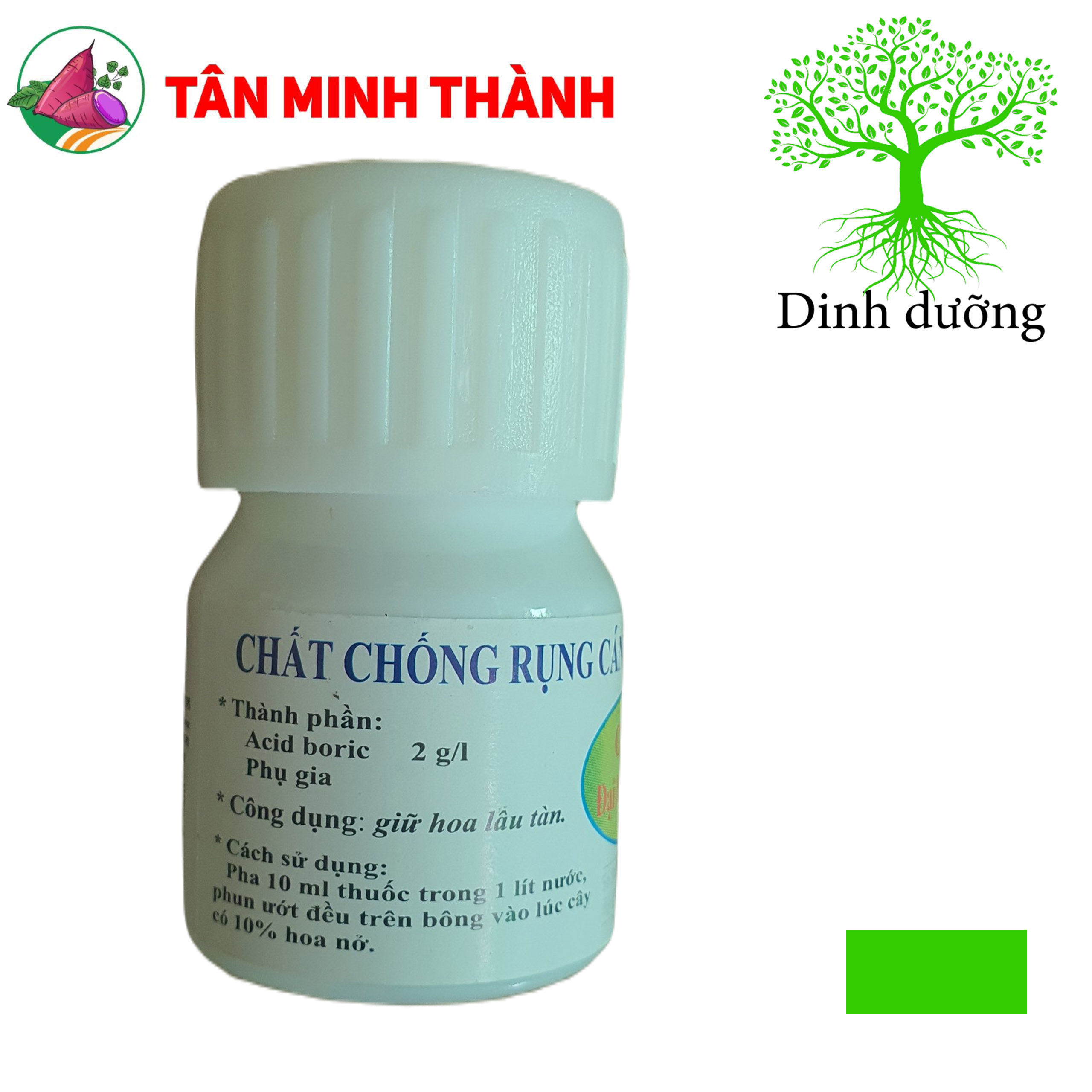 Chất Chống Rụng Cánh Hoa Đại học Cần Thơ - Thuốc giữ hoa lâu tàn, dùng cho hoa mai vàng, hoa lang, hoa giấ
