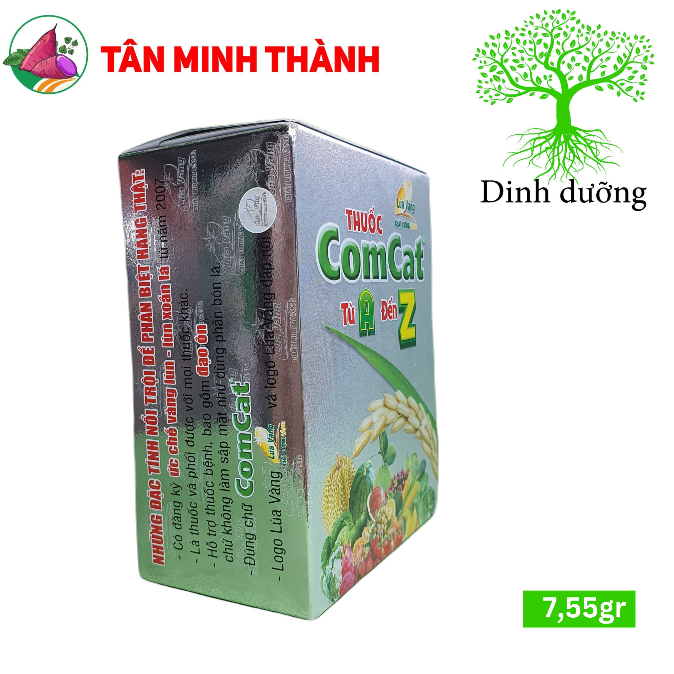 Comcat Từ A đến Z Lúa Vàng 150WP - Thuốc kích thích sinh Comcat Từ A đến Z Lúa Vàng 150WP - Thuốc kích thích sinh