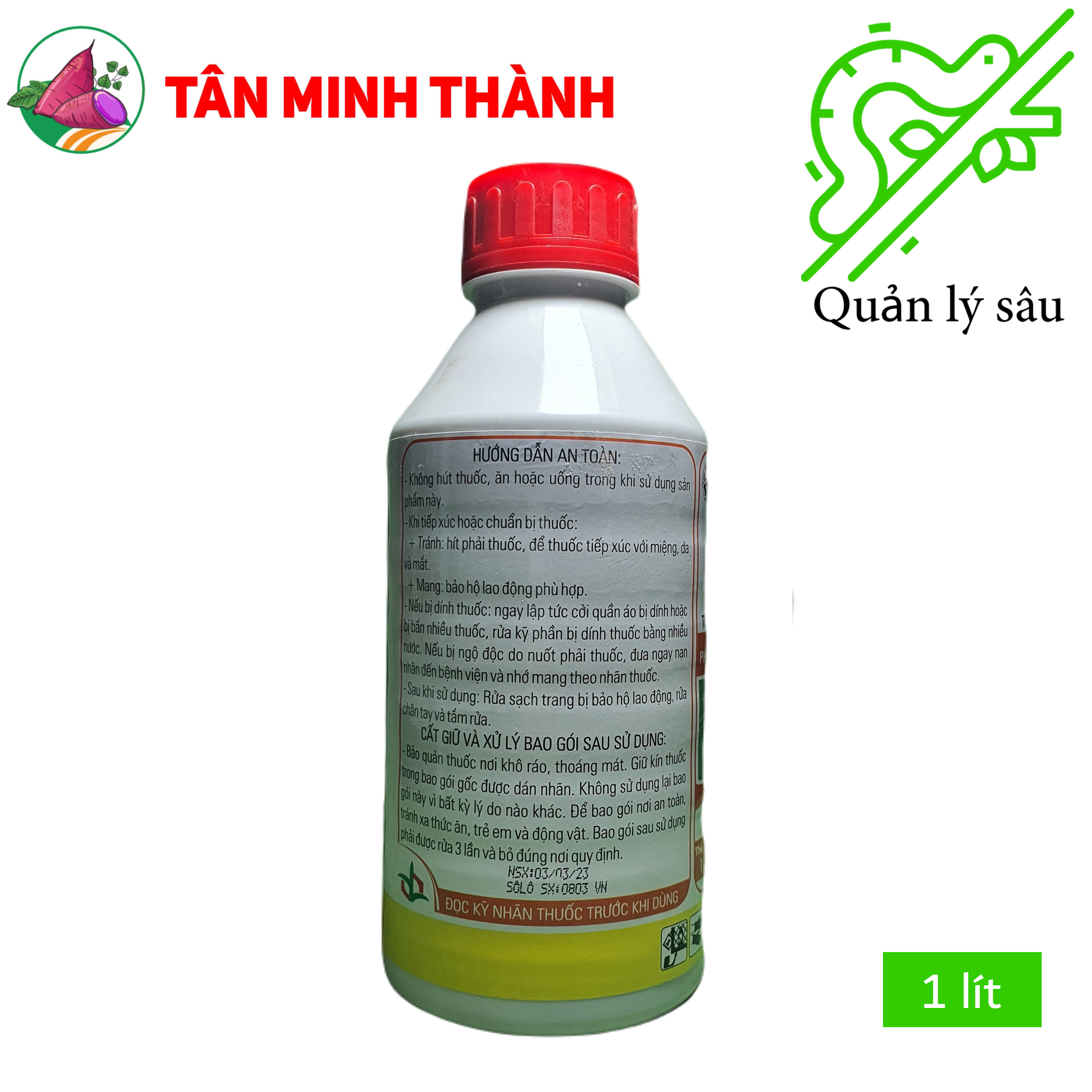 Cymkill 25EC - Thuốc trừ sâu khoang, sùng khoai lang, bọ hà, sâu cuốn lá, sâu ăn tạp, sâu đục trái, sâu tơ, sâu xanh da láng