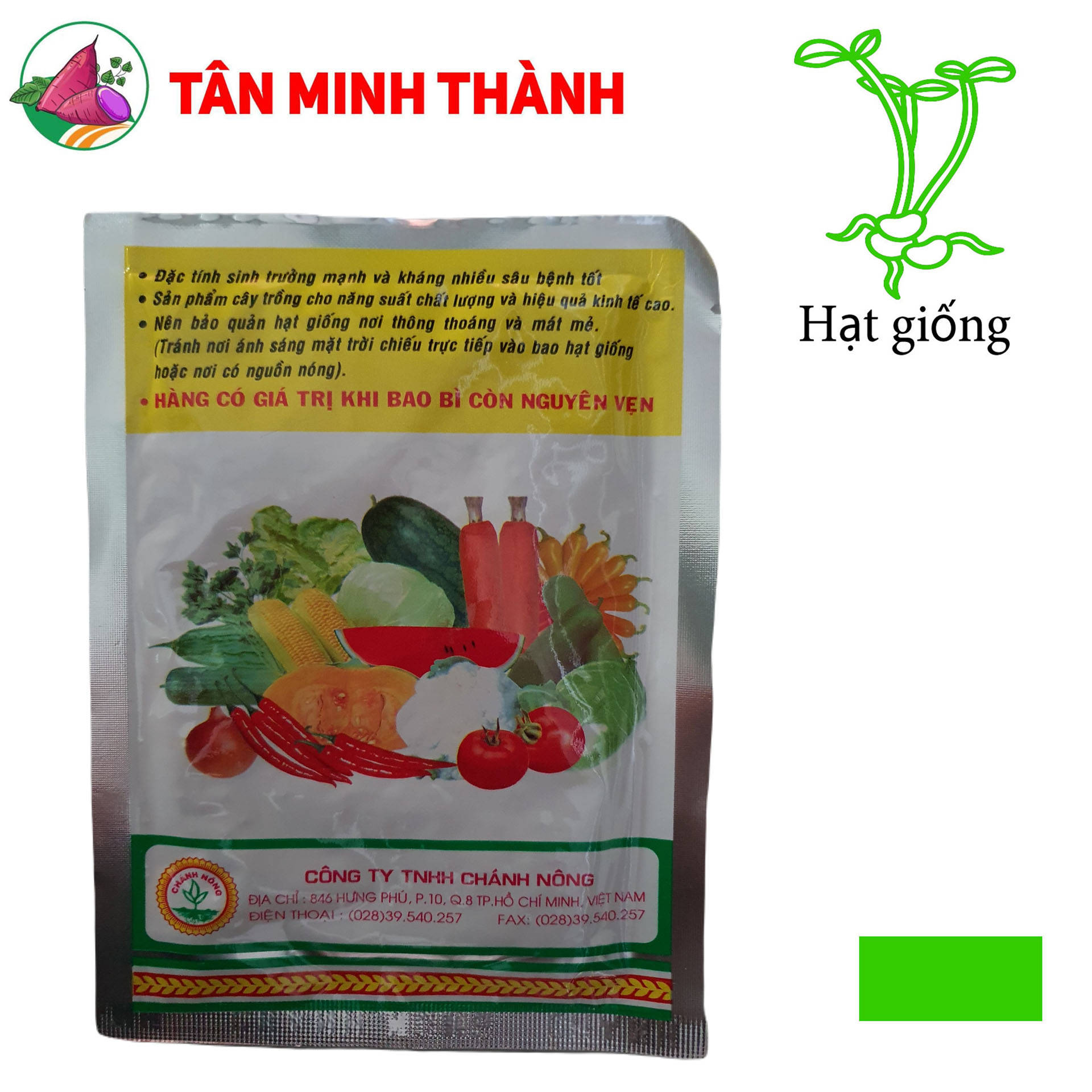 Đậu Bắp Cao Sản - Hạt giống Chánh Nông