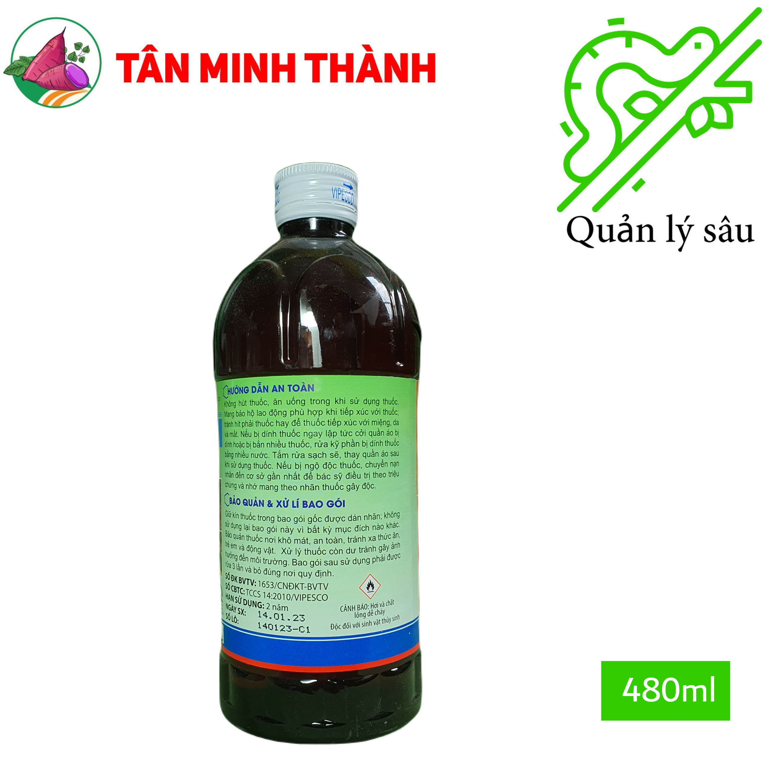 Dầu mối M4 Vipesco 1.2SL - Thuốc trừ mối trong bảo quản gỗ công nghiệp, gỗ cây lâu năm