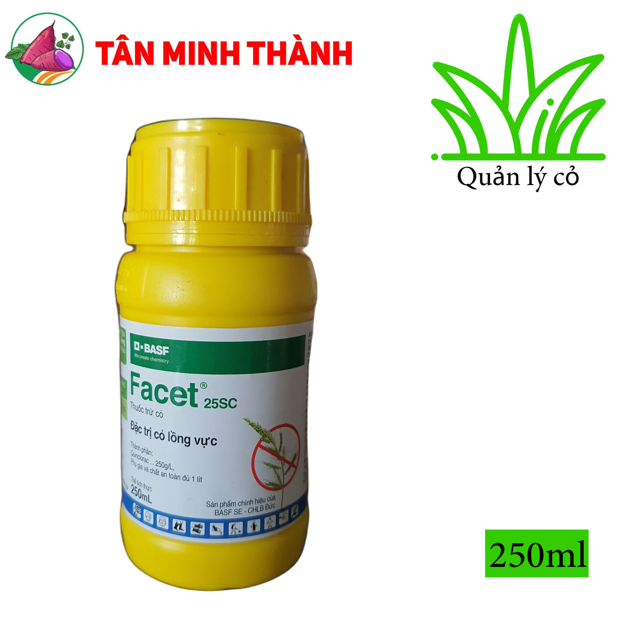 Facet 25SC - Thuốc đặc trị diệt cỏ lồng vực cho ruộng lúa