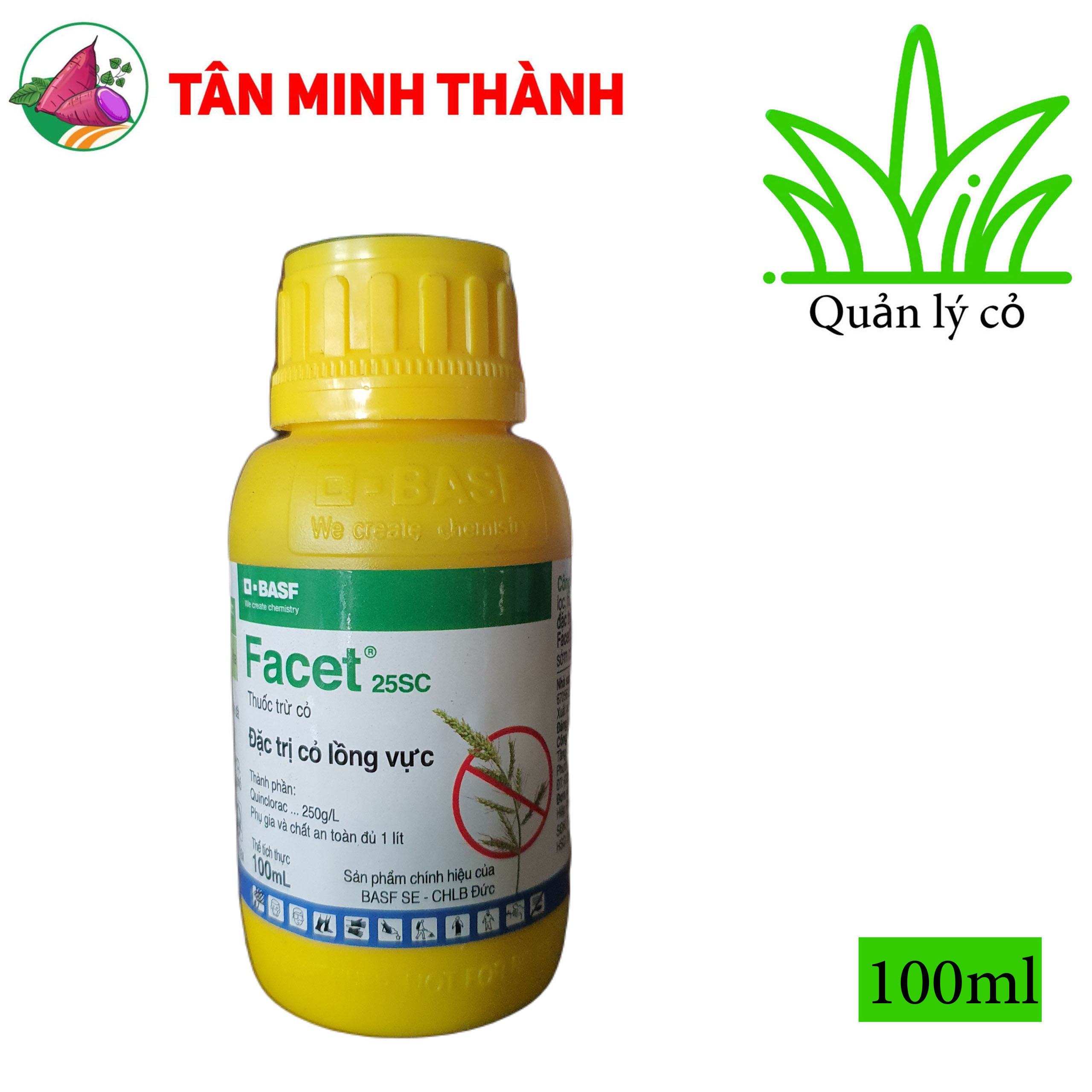 Facet 25SC - Thuốc đặc trị diệt cỏ lồng vực cho ruộng lúa