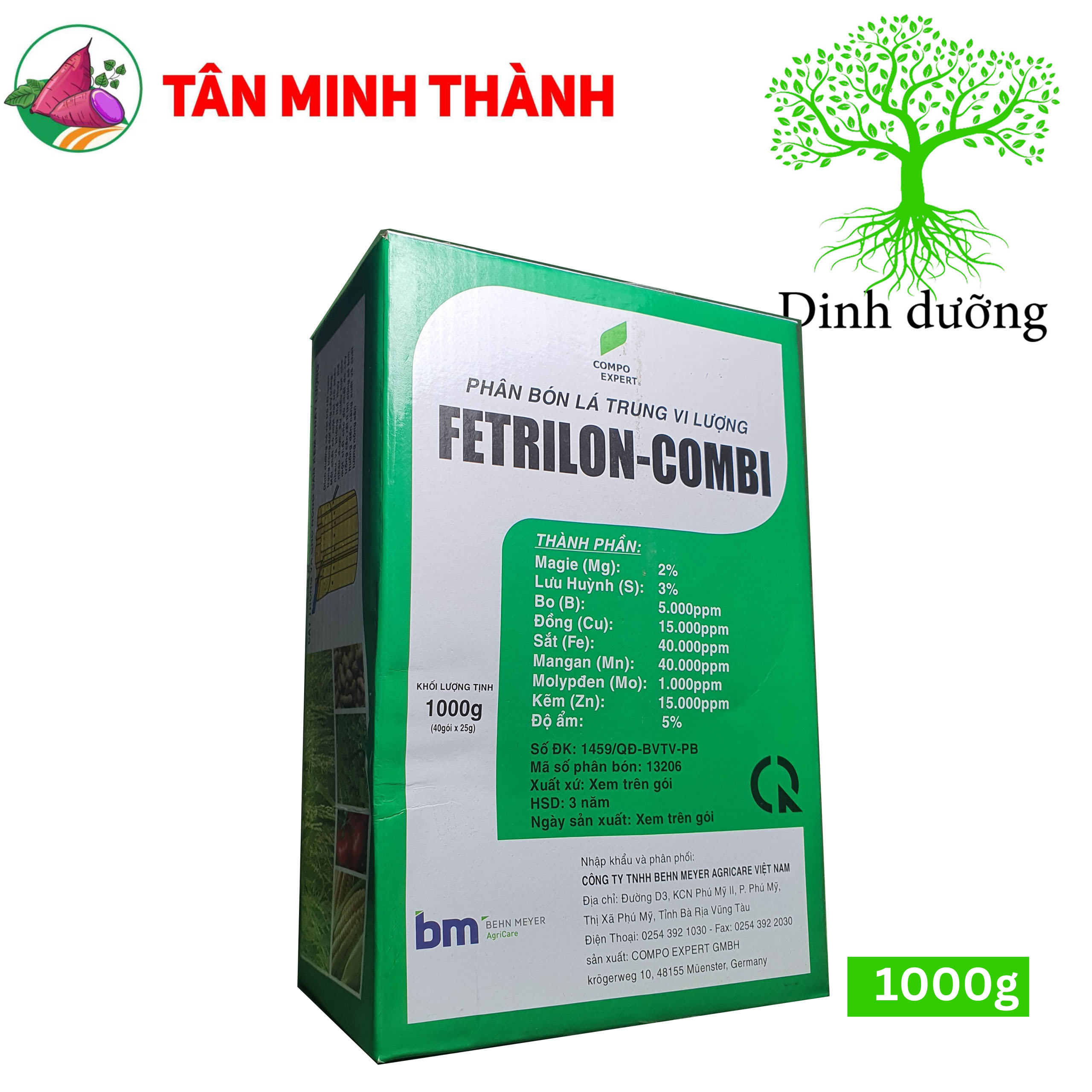 Fetrilon Combi - Thuốc vi lượng giúp ra hoa đồng loạt, đậu trái, giảm rụng trái non