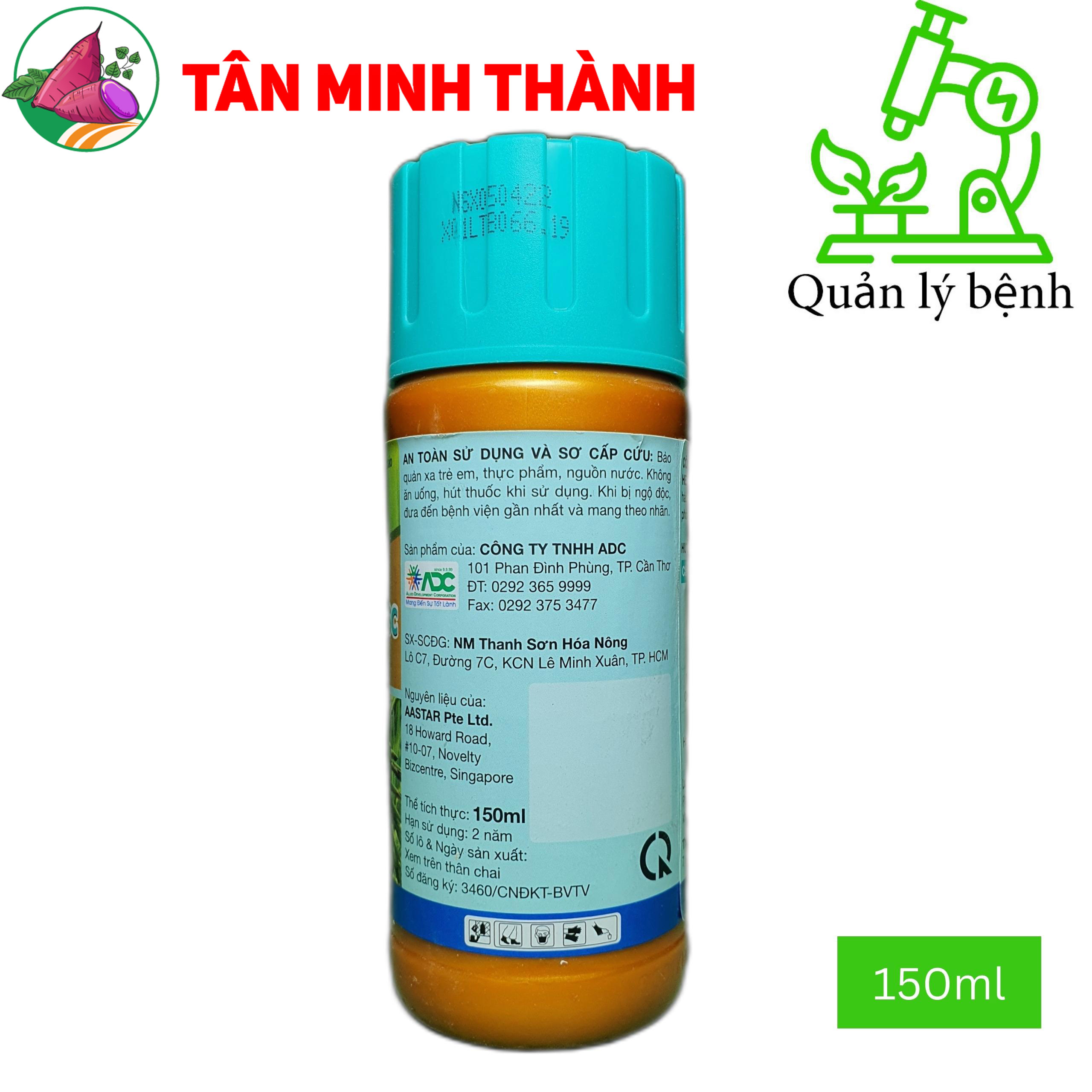 Help ADC 400SC - Thuốc đặc trị lem lép hạt, đạo ôn lá, đạo ôn cổ bông, khô vằn, thán thư