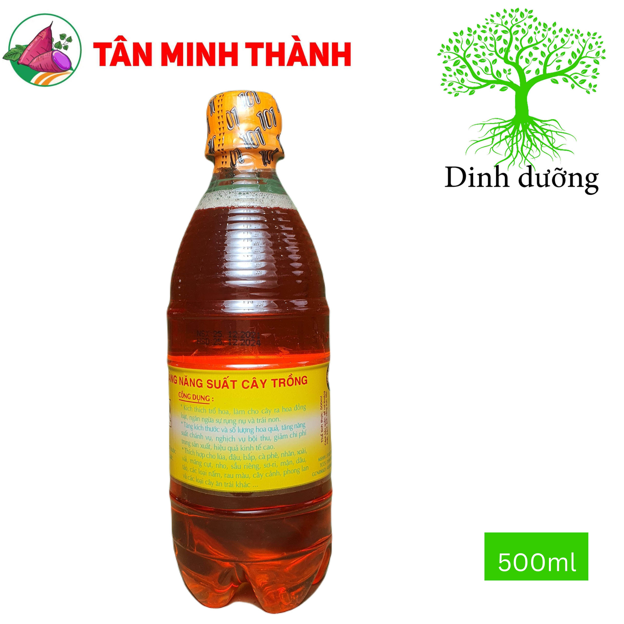 HQ 101 Thiên Hải Ngọc - Kích thích ra hoa đồng loạt, chống rụng hoa, rụng trái, tăng năng suất, nặng ký