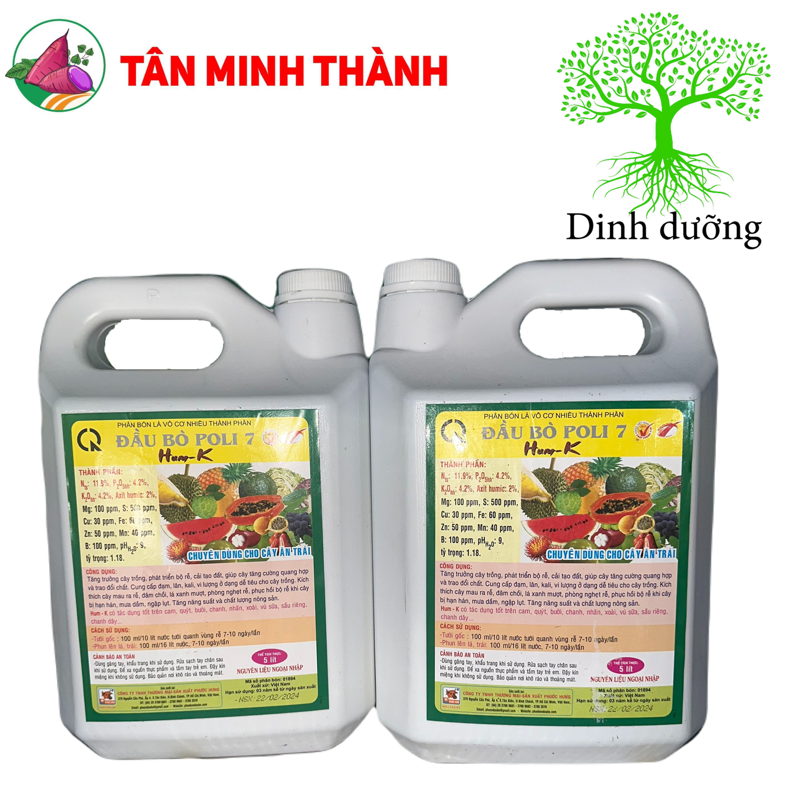 Hum-K - Thuốc kích thích ra rễ cực mạnh, đâm chồi, xanh lá, dày lá