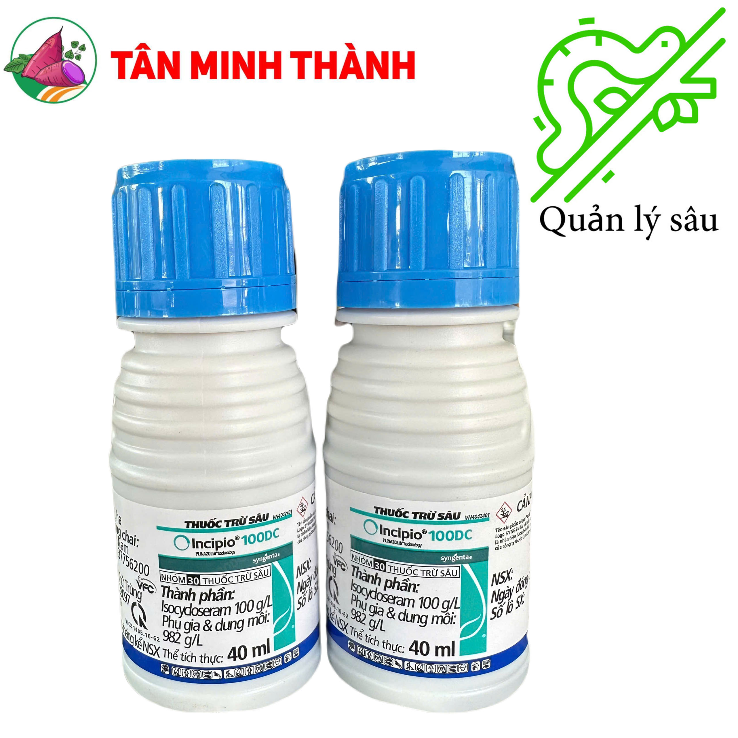 Incipio 100OD - Thuốc trừ sâu cuốn lá, sâu ống hành, sâu tơ