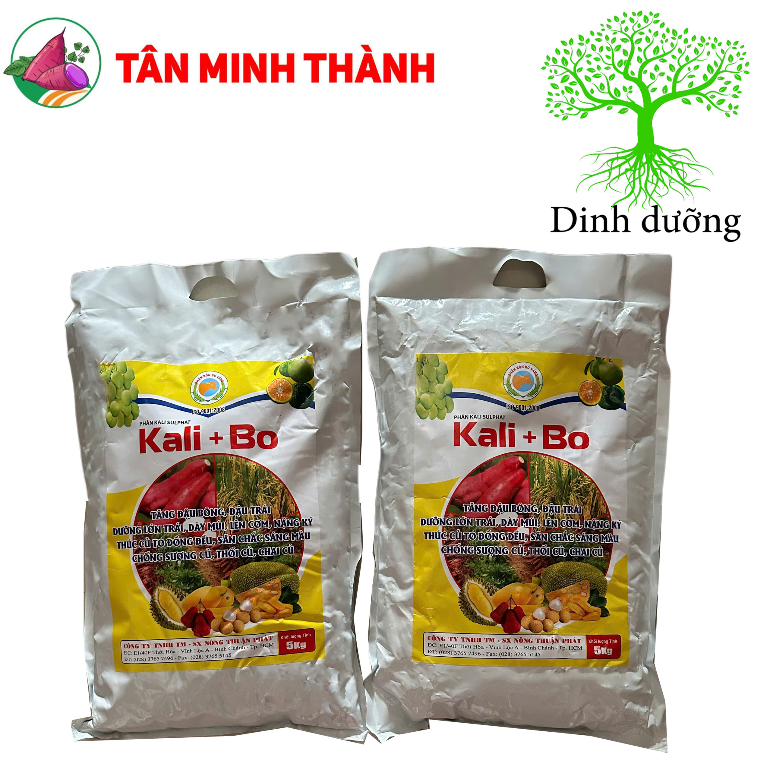 Kali Sulphat Kali Bo - Thuốc lên cơm, nặng ký, to củ, lên màu