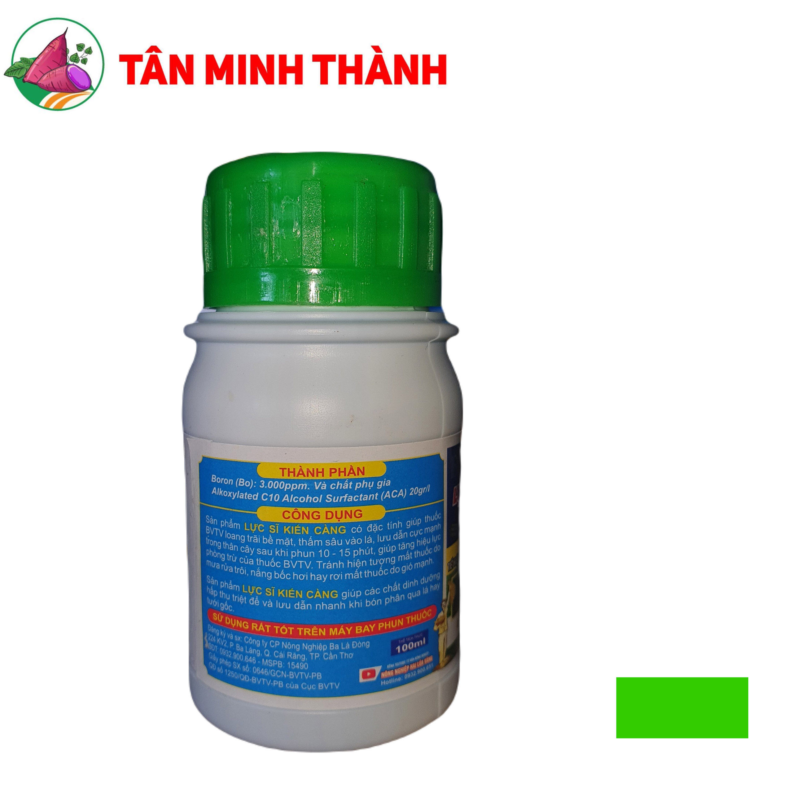 Lực Sĩ Kiến Càng - Chất trợ lực, lưu dẫn, thấm sâu, tăng hiệu quả thuốc bảo vệ thực vật