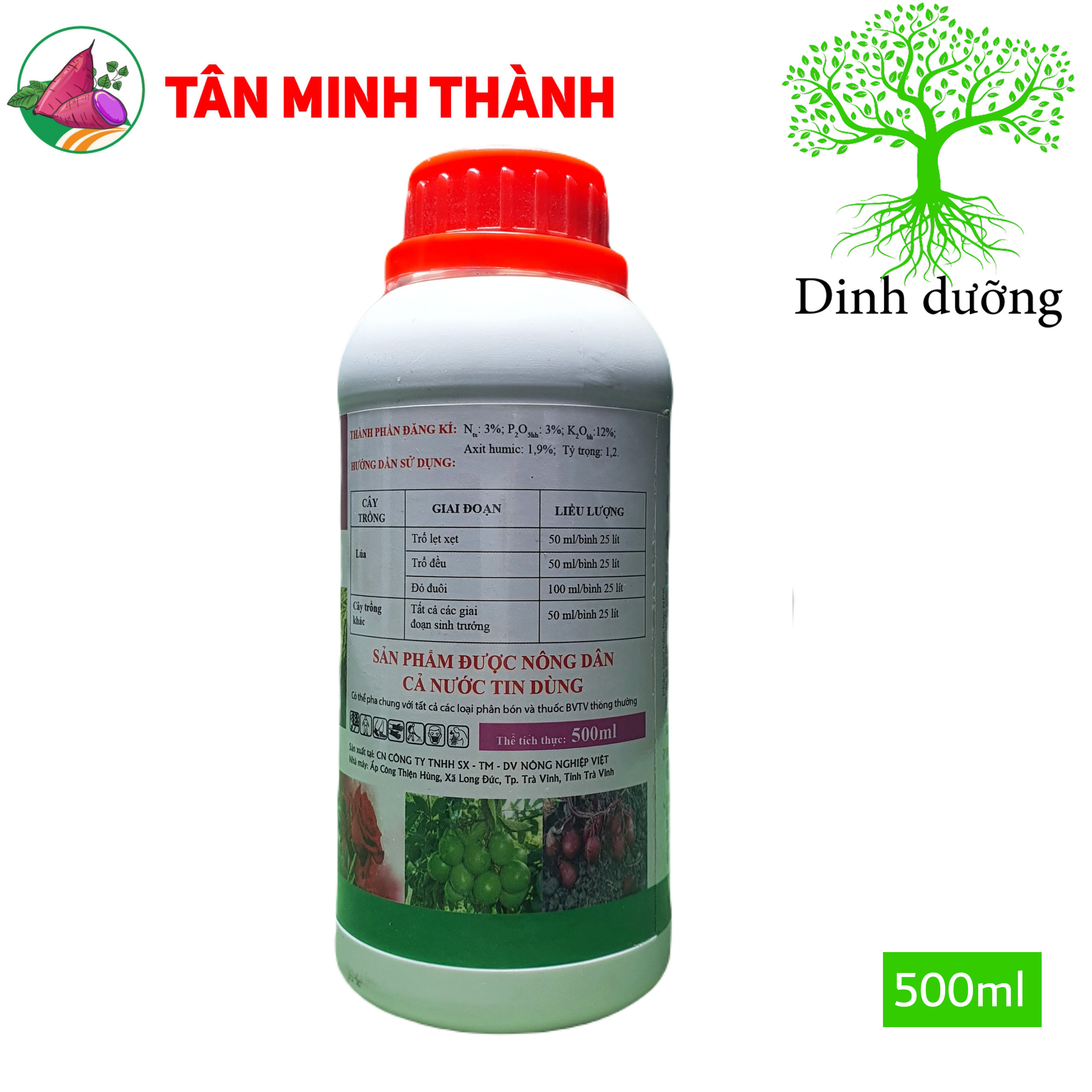 MaxRice KT10 - Thuốc tăng 10% năng suất, trổ bông, to hạt, bung chồi, ra hoa, to trái, đẹp màu, nặng ký, giảm nghẽn đầu lân
