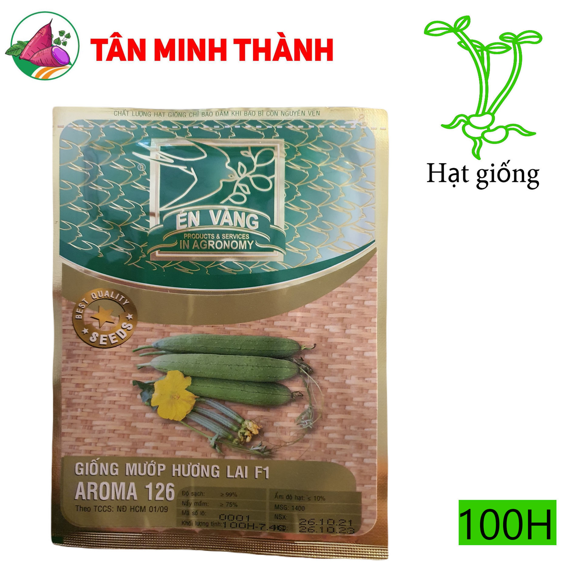 Mướp Hương AROMA 126 - Hạt giống Én Vàng