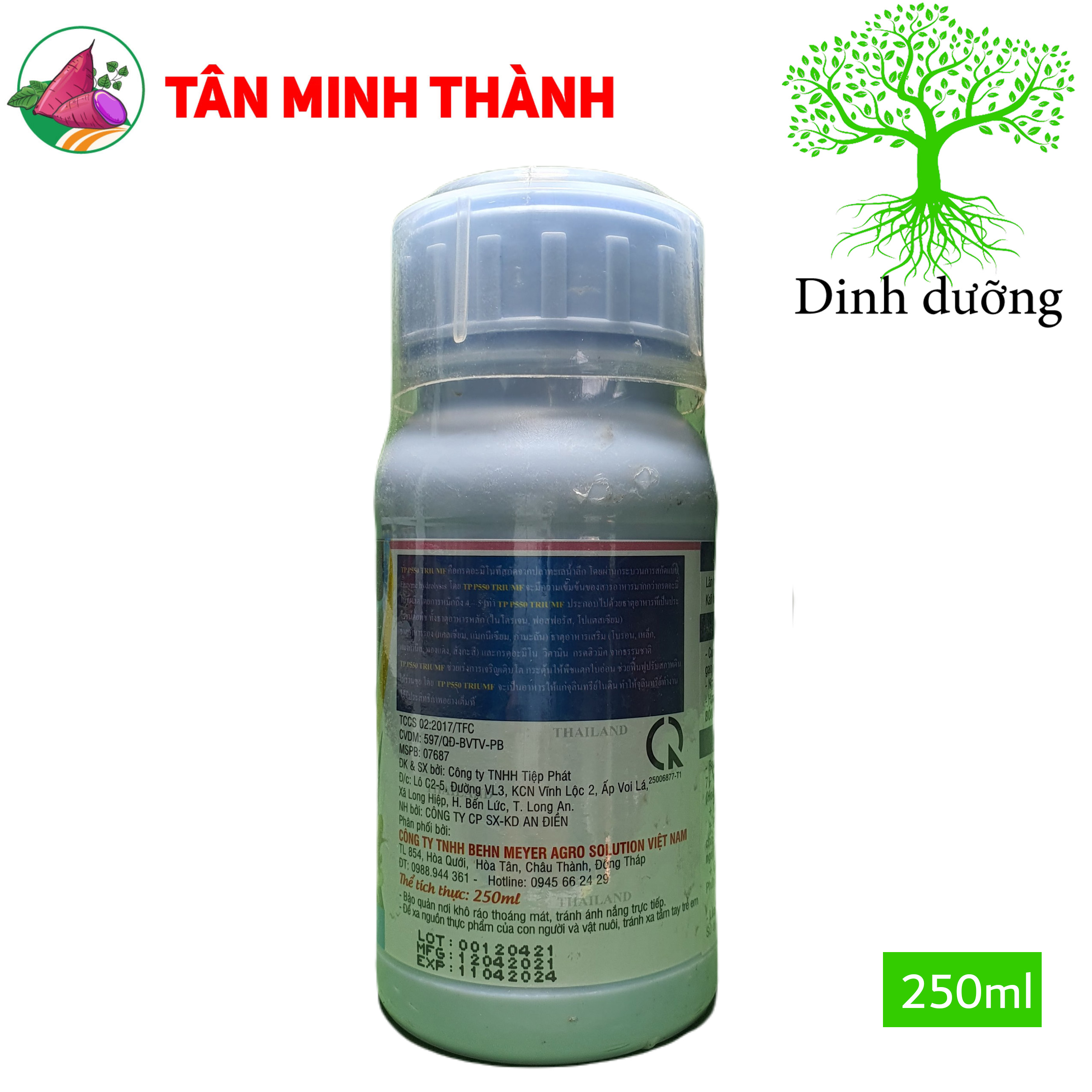 Nutri Phozk - Thuốc tạo củ, to củ khoai lang, giảm khô mủ, nứt củ, da sần, da cây, đầu voi-đuôi chuột, dứng dây