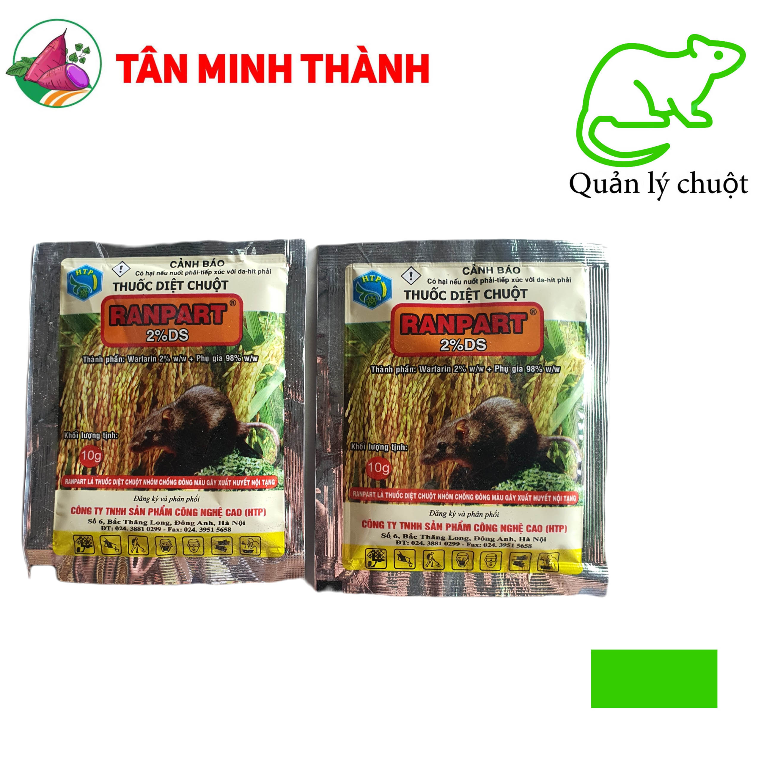Ranpart 2DS - Thuốc diệt chuột thông minh