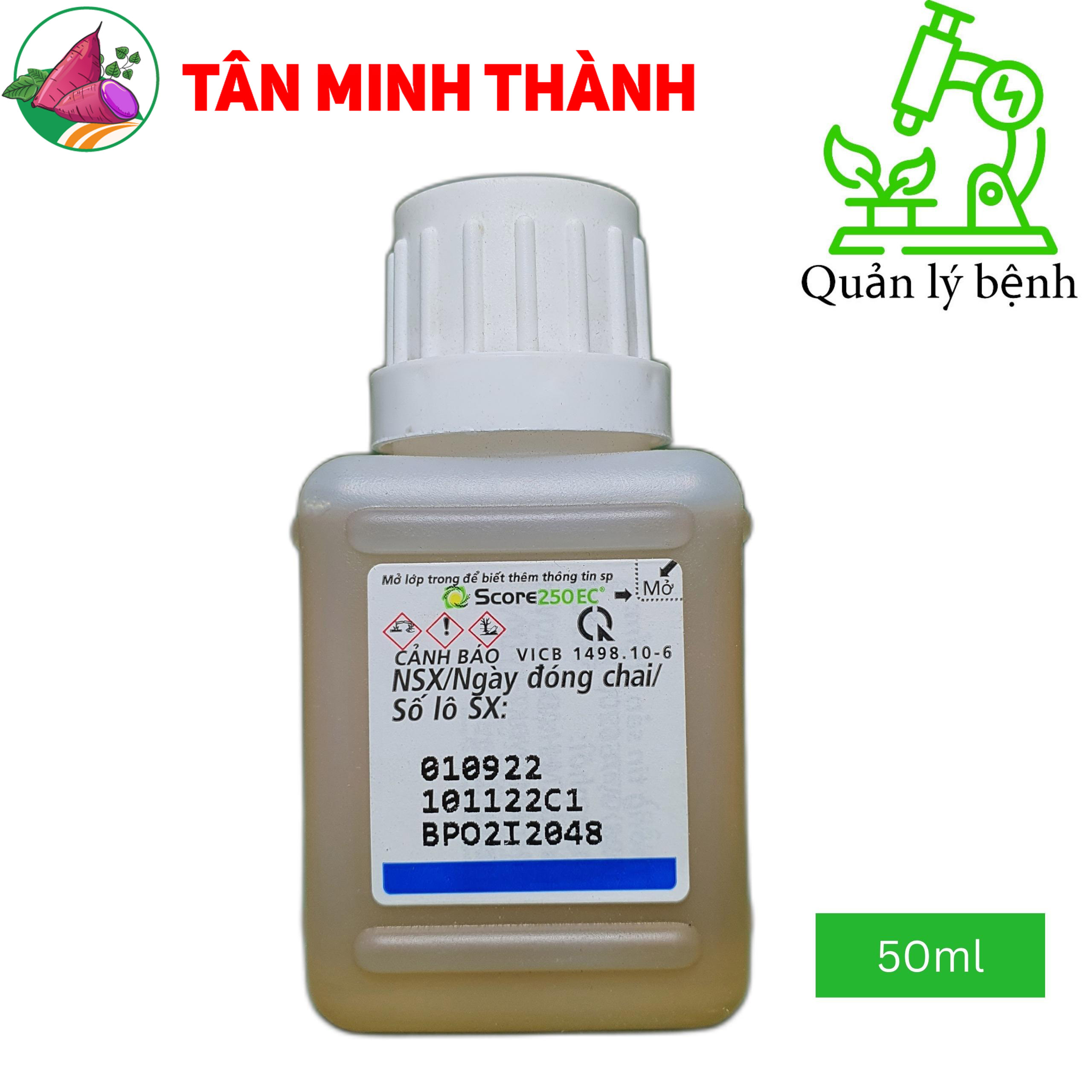 Score Syngenta 250EC - Thuốc đặc trị phấn trắng, mốc sương, thán thư, đốm nâu, muội đen, nấm bồ hóng