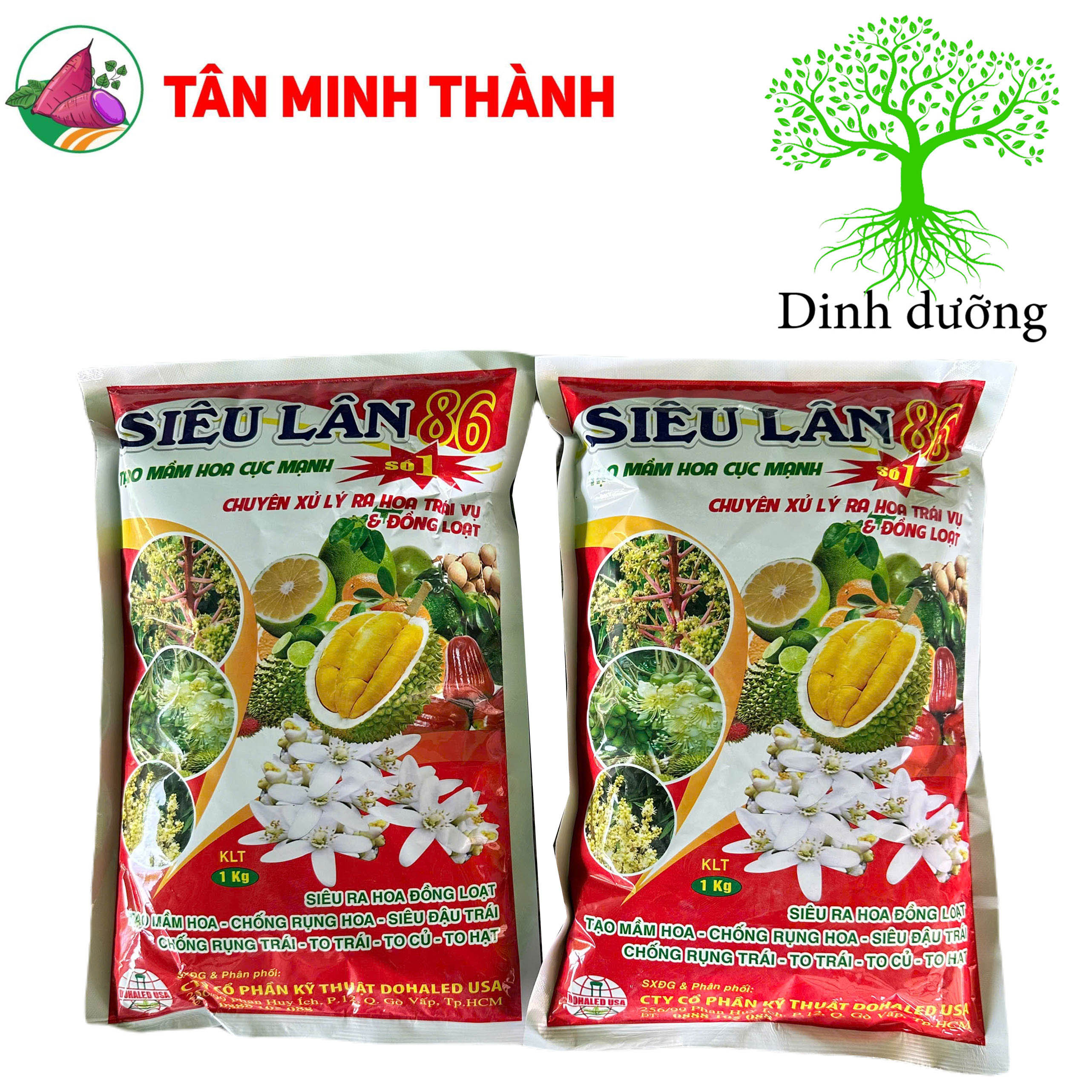 Siêu Lân 86 - Thuốc tạo mầm hoa cực mạnh, ra hoa trái vụ đồng loạt