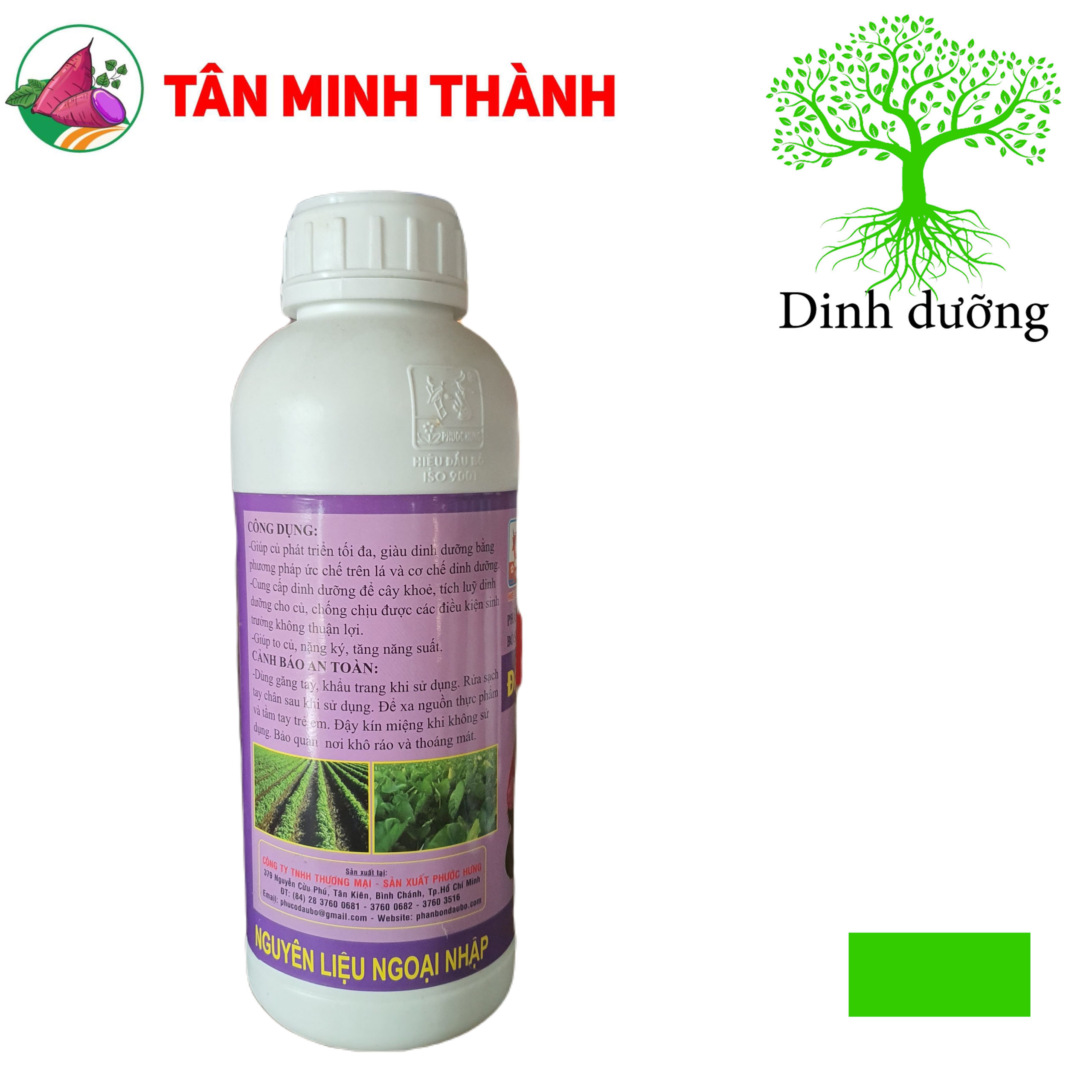 Siêu To Củ Phước Hưng - Giúp lớn củ, bóng da, đẹp màu, nặng ký, tạo nhiều tinh bột, phân bón lá cao cấp