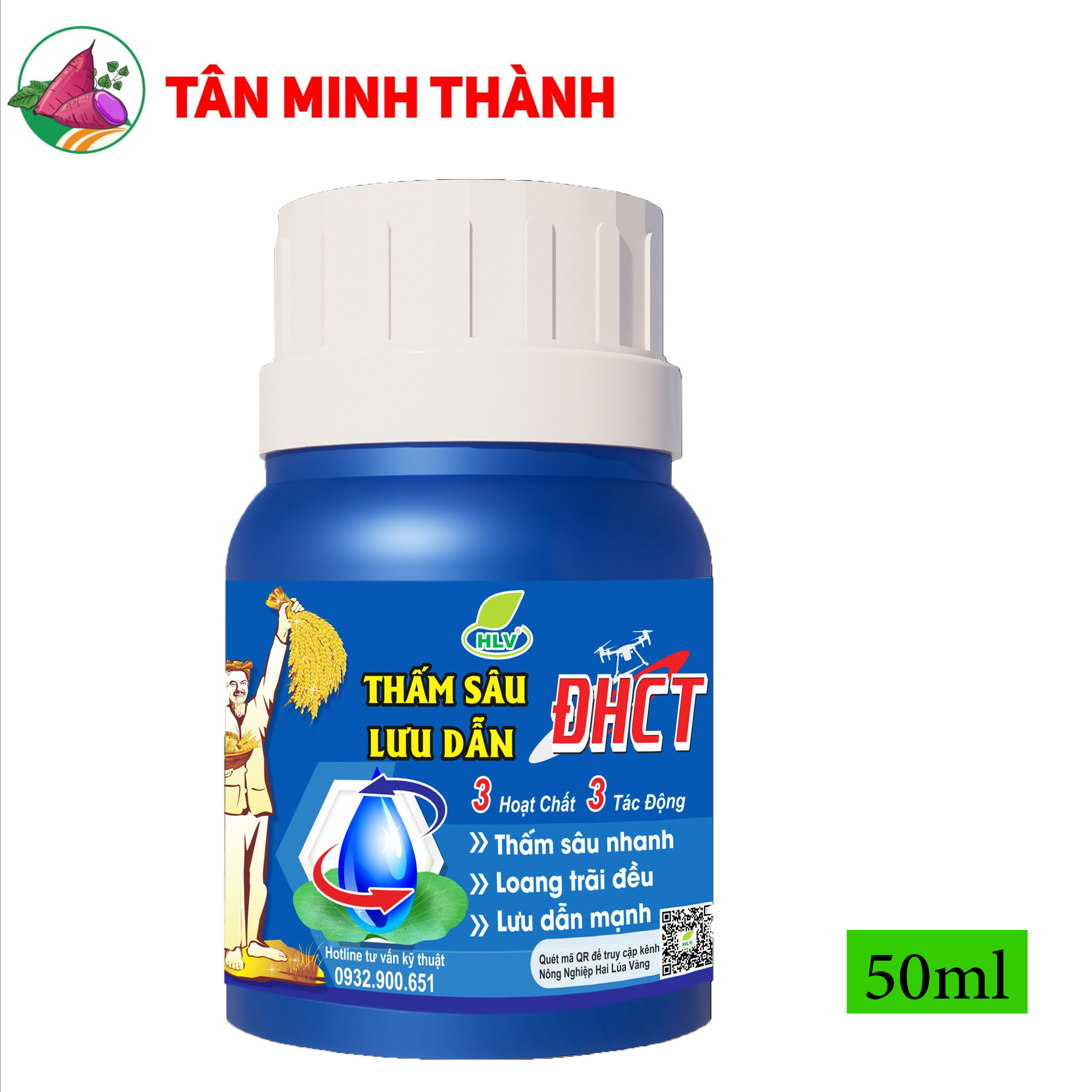Thấm sâu lưu dẫn ĐHCT - Thuốc bám dính, loang trái, trợ lực