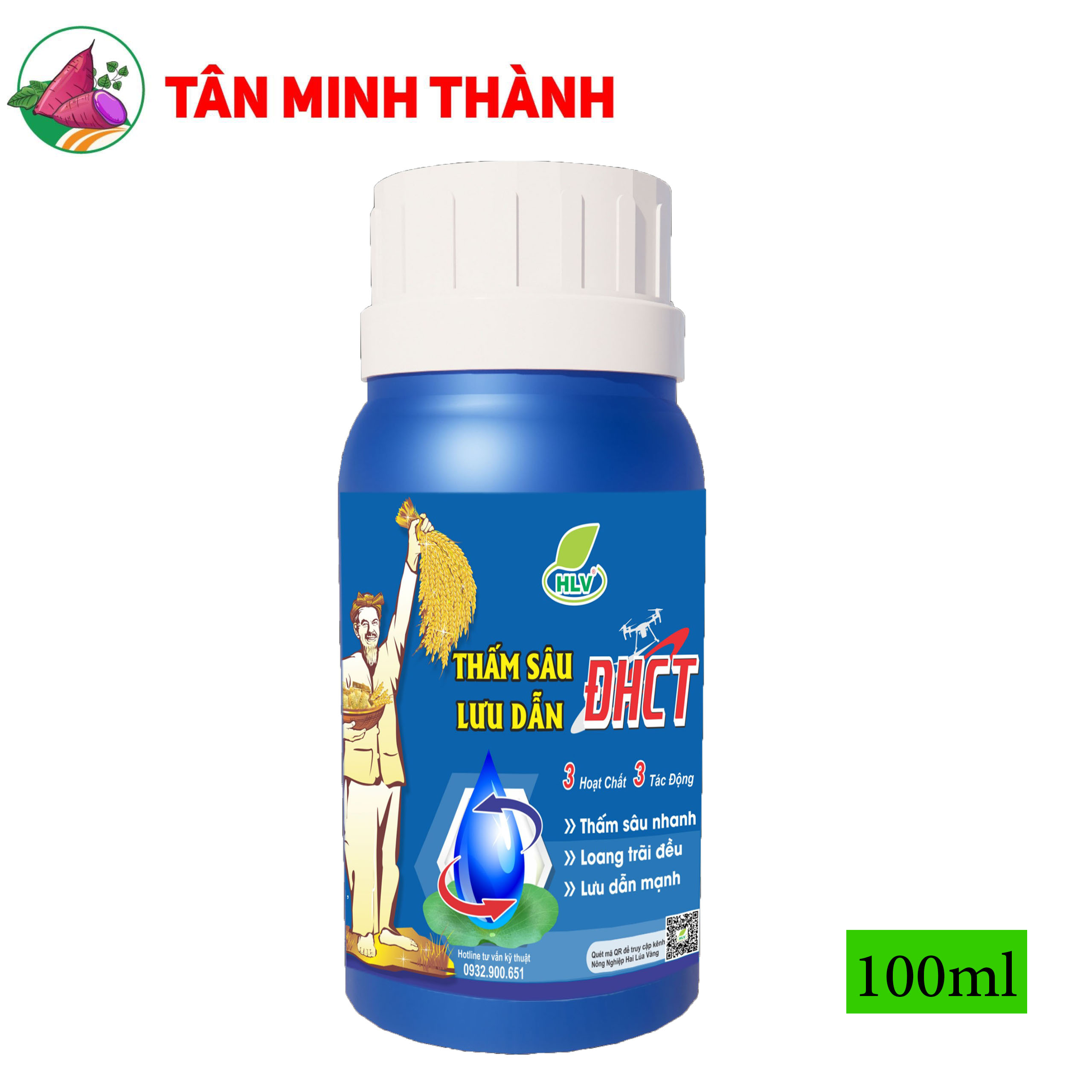 Thấm sâu lưu dẫn ĐHCT - Thuốc bám dính, loang trái, trợ lực