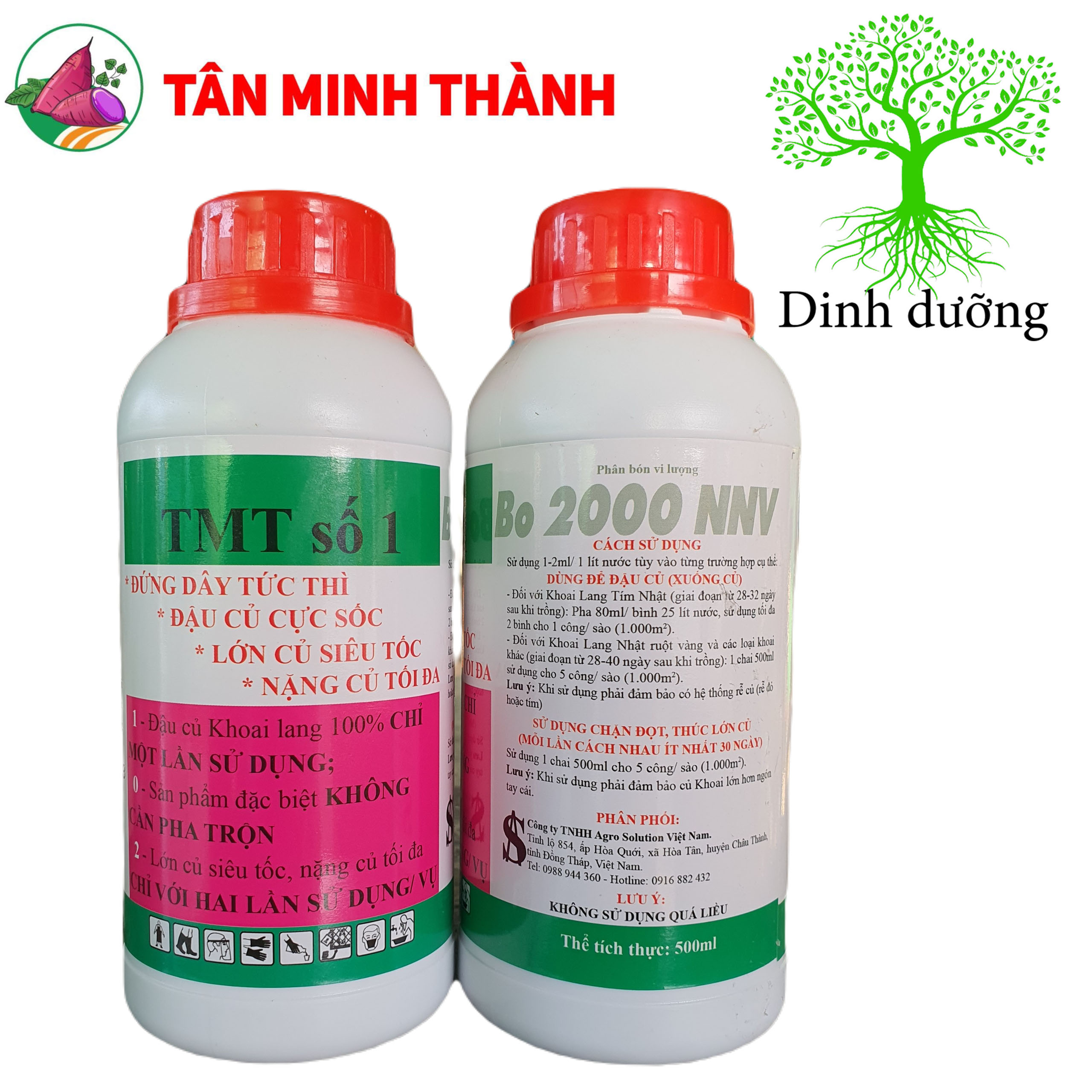 TMT Số 1 - Đậu củ khoai lang 100%, đứng dây tức thì, đậu củ cực sốc, lớn củ siêu tốc, nặng củ tối đa