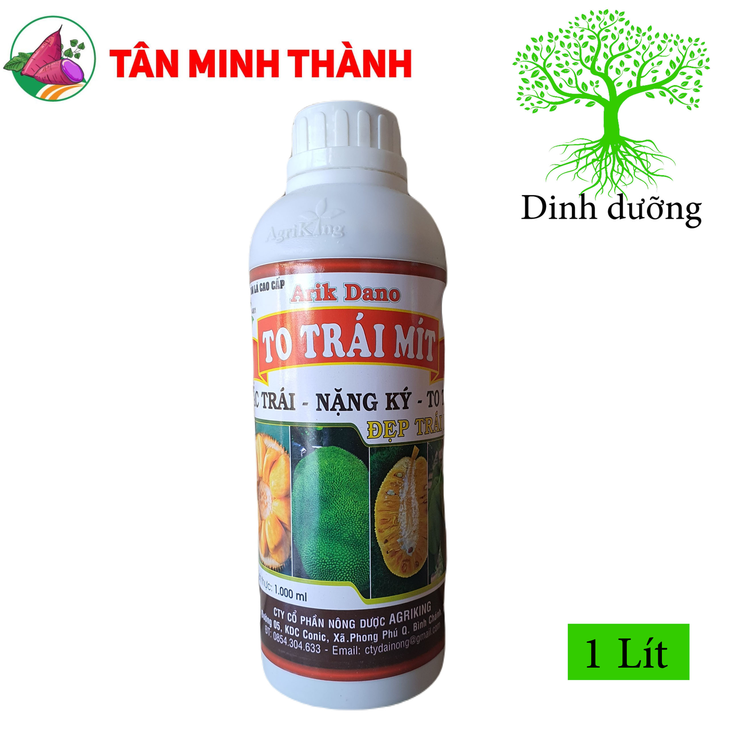 Thuốc To Trái Mít -  Lớn trái mít, đẹp trái, ngừa xơ đen, ngọt trái, chống thối trái, sượng trái, nặng ký