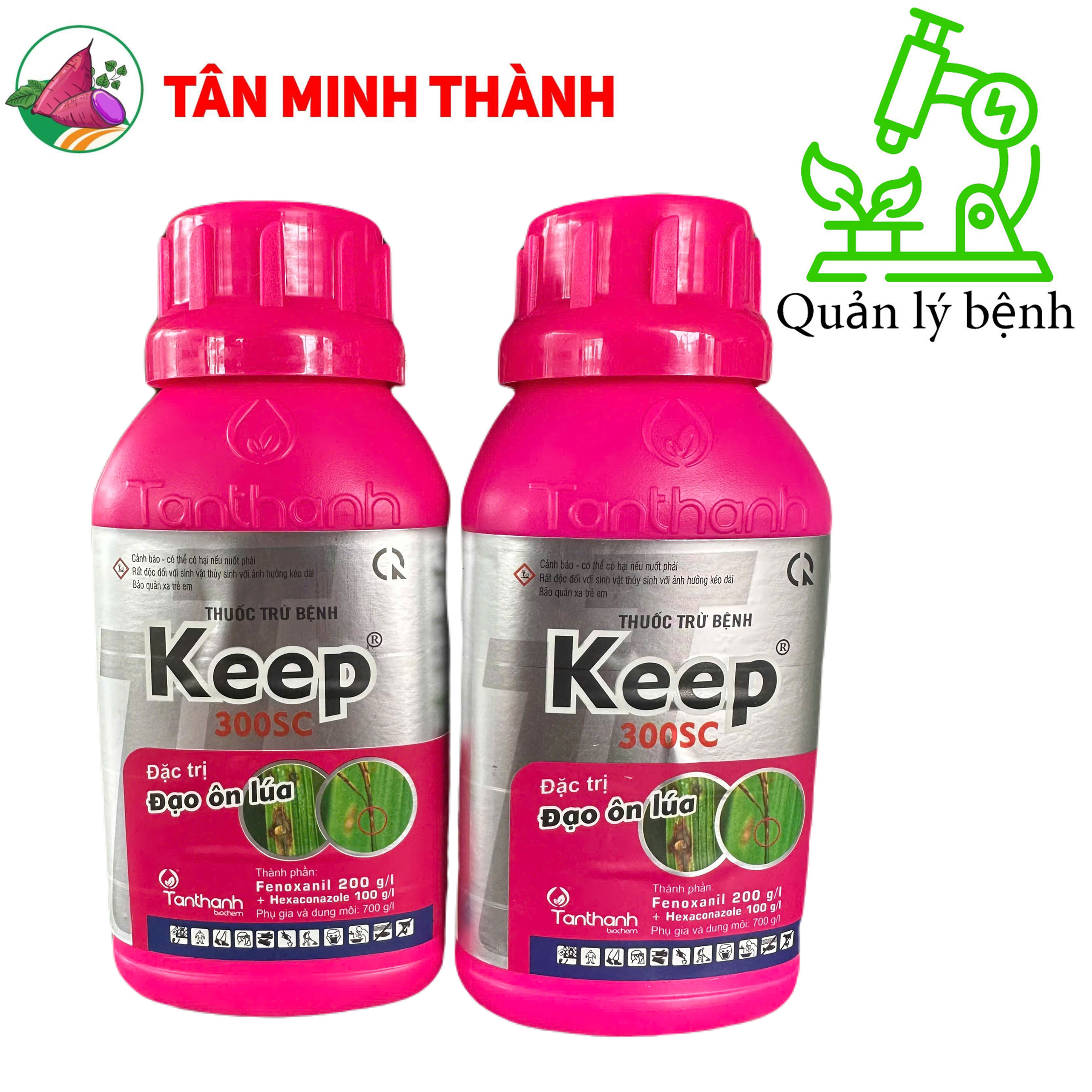TT Keep 300SC -Thuốc đặc trị đạo ôn, thối cổ gié, xanh lá