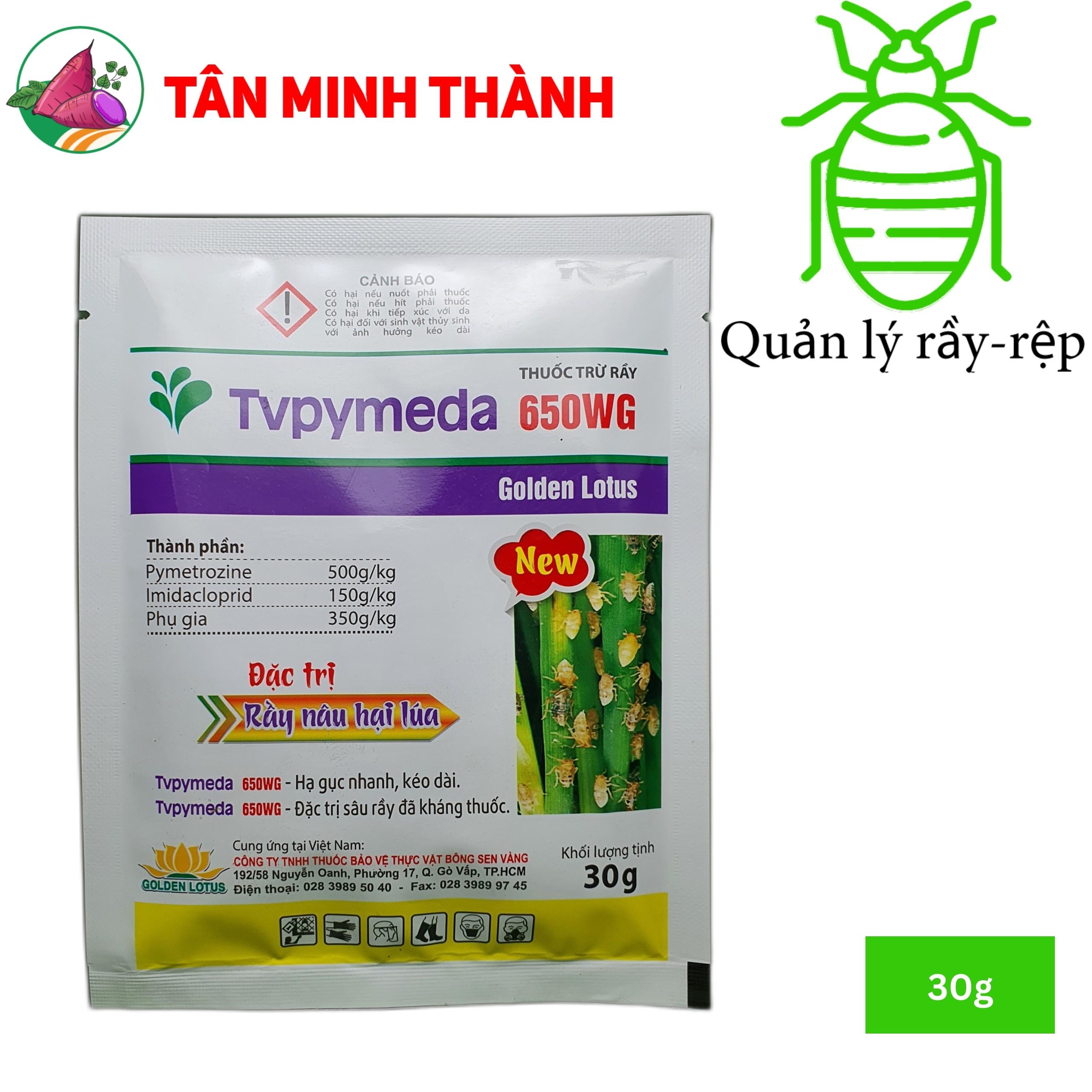 Tv Pymeda 650WG - Thuốc đặc trị rầy nâu, rầy lưng trắng, rầy xanh, bọ trĩ, rầy rệp, bù lạch